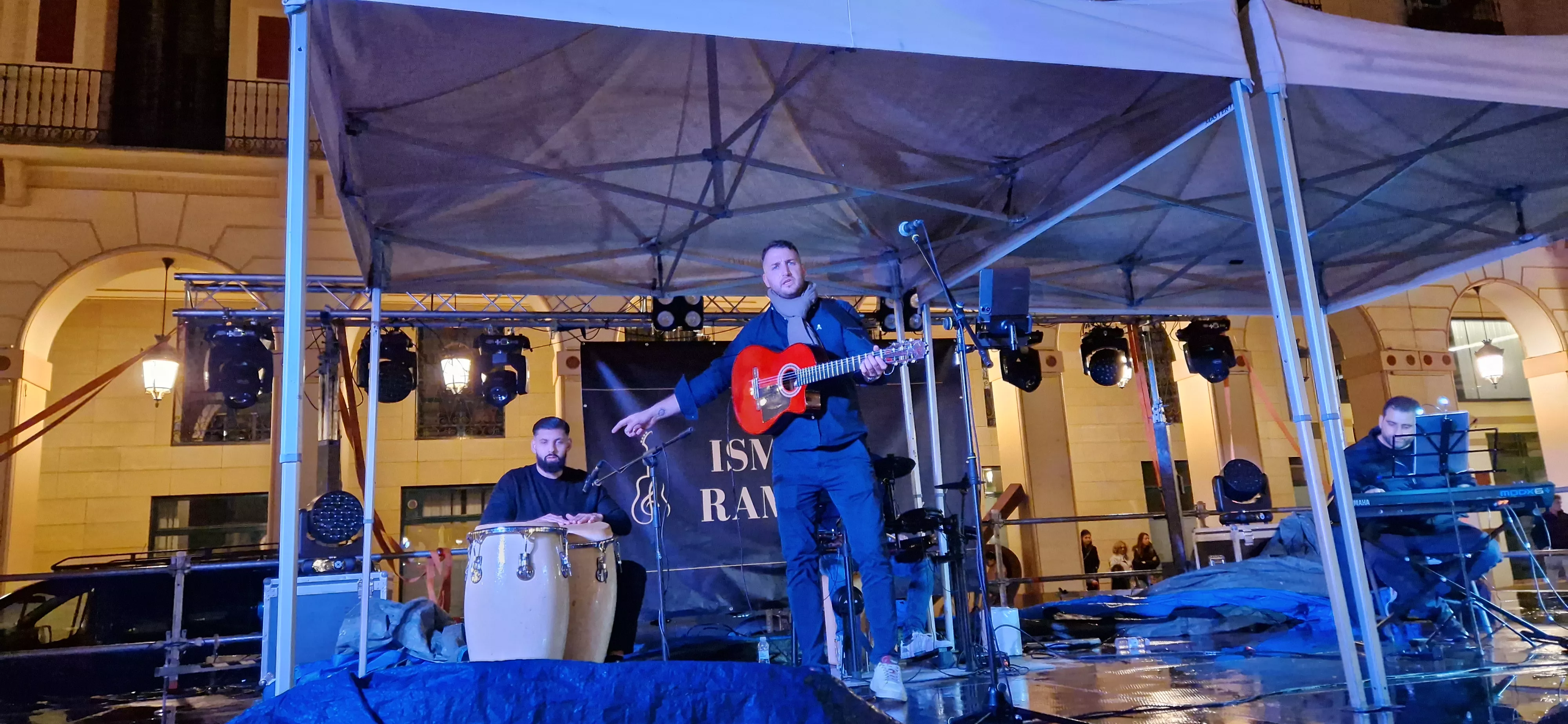 Ismael Ramírez,  en el Spin Festival 2025. Foto Myriam Martínez