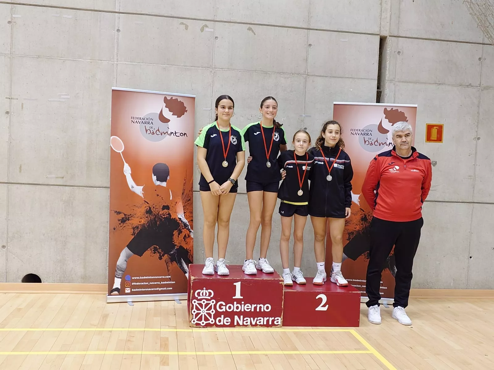 Bádminton Huesca en Estella