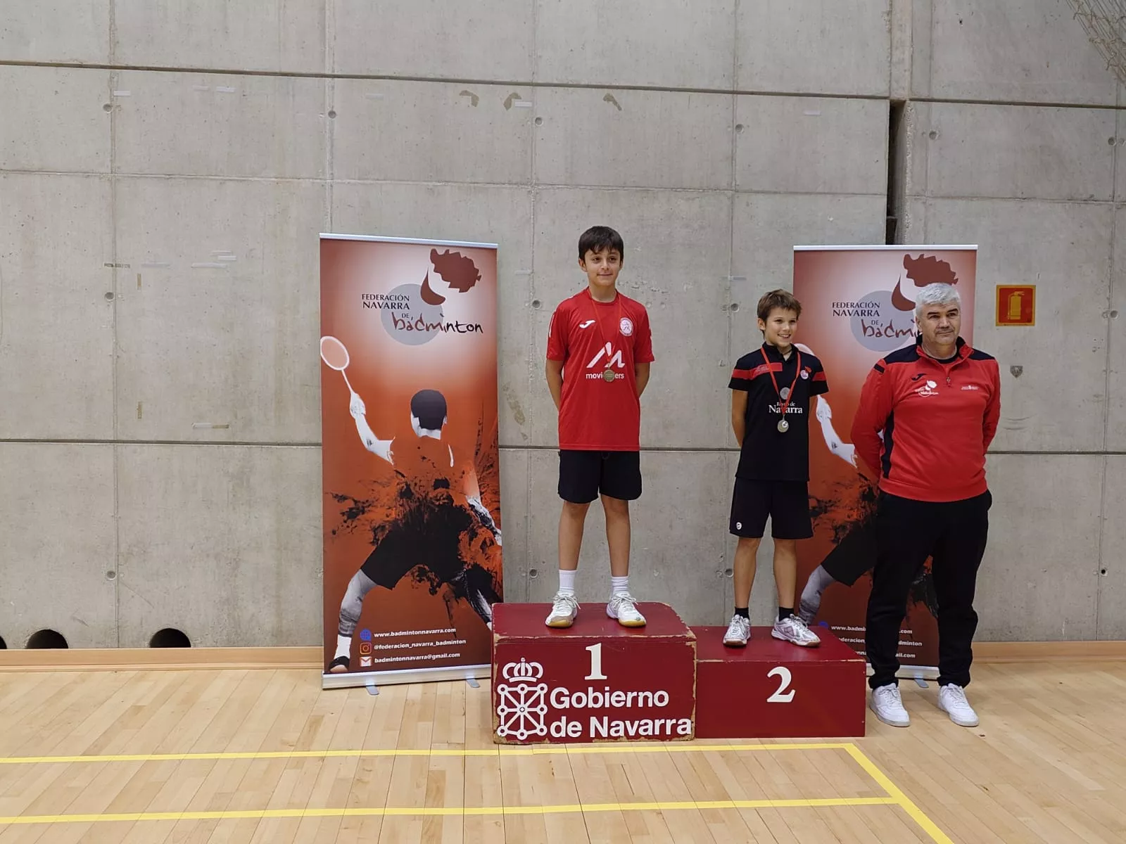Bádminton Huesca en Estella 