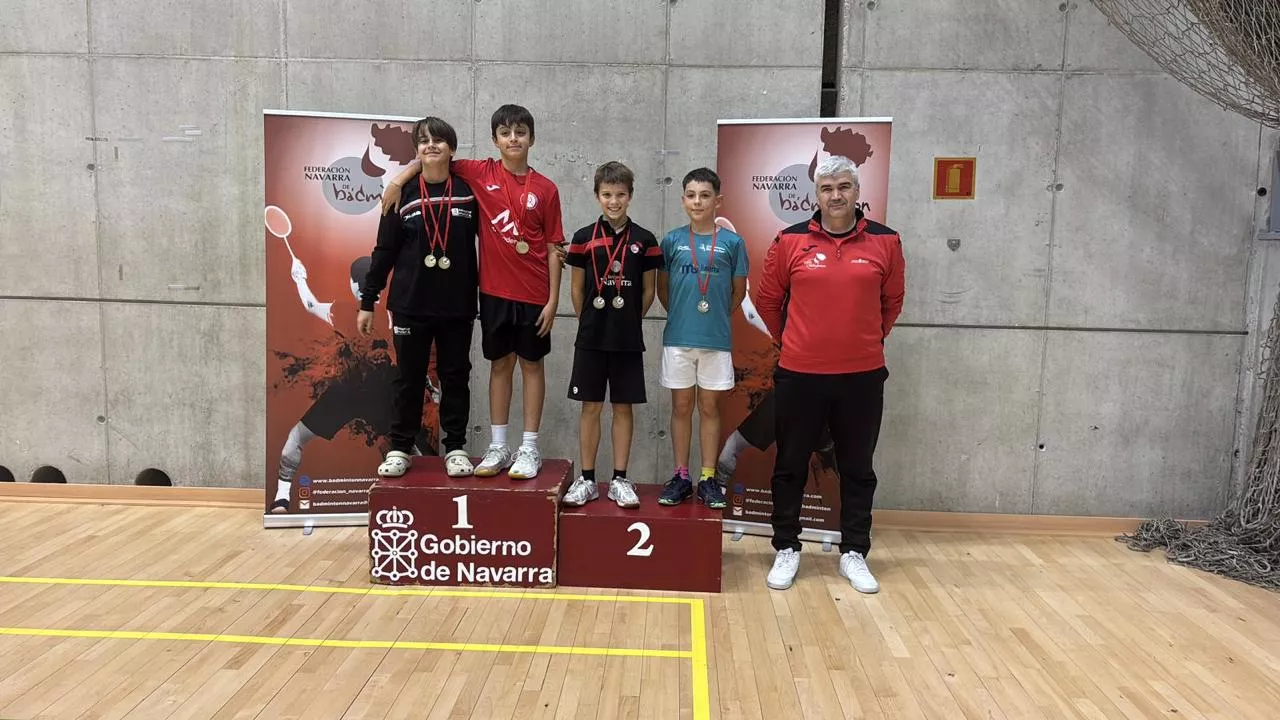 Bádminton Huesca en Estella 