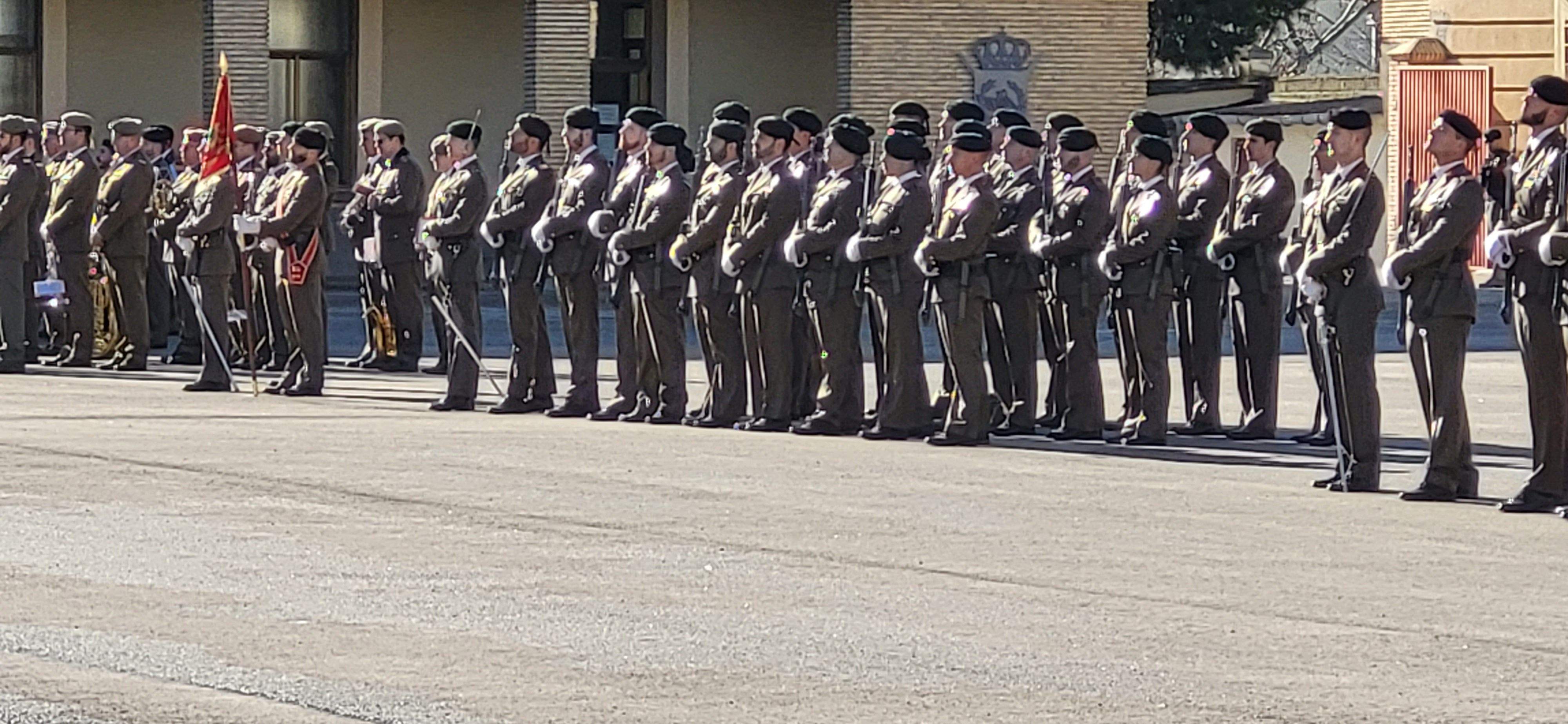 Toma de posesión de José Manuel Vivas como jefe de la División Castillejos