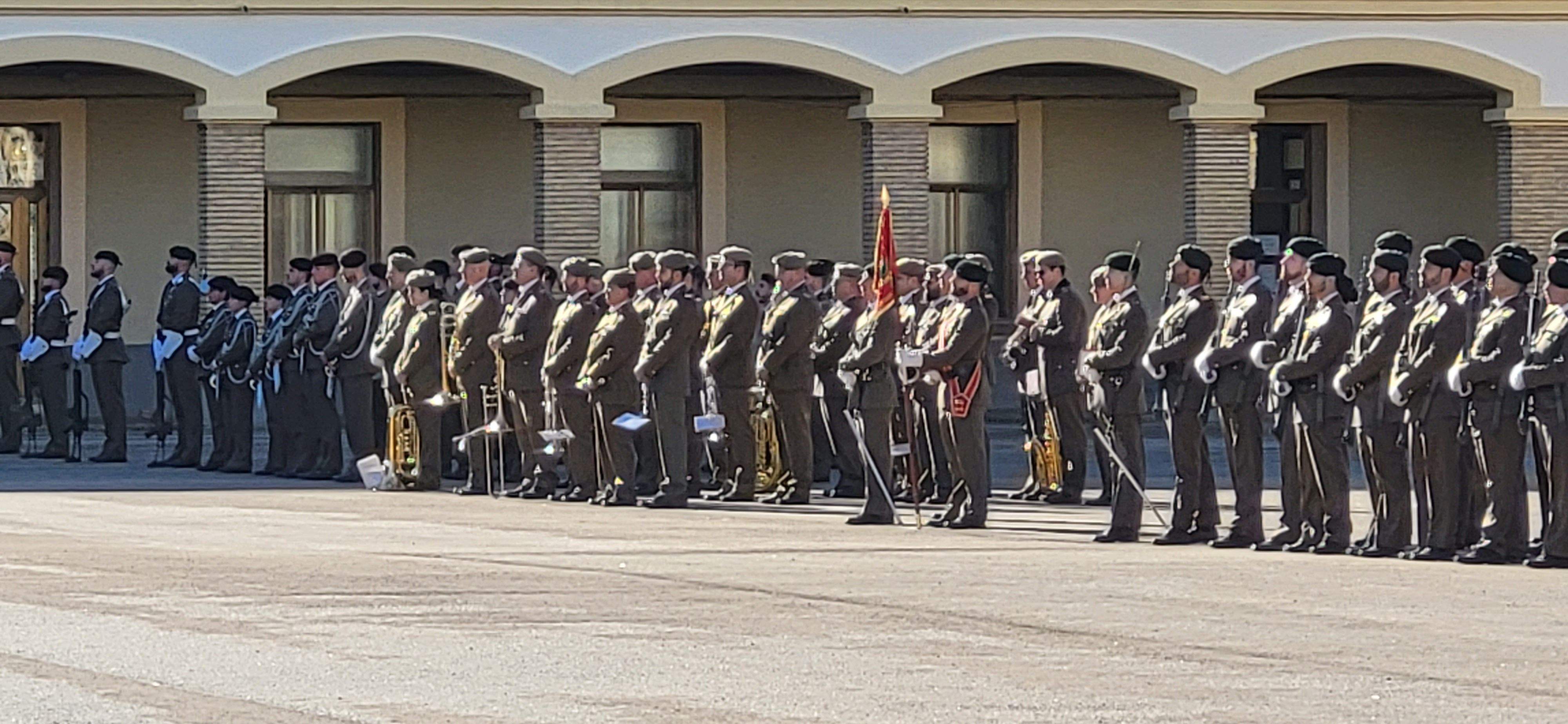 Toma de posesión de José Manuel Vivas como jefe de la División Castillejos