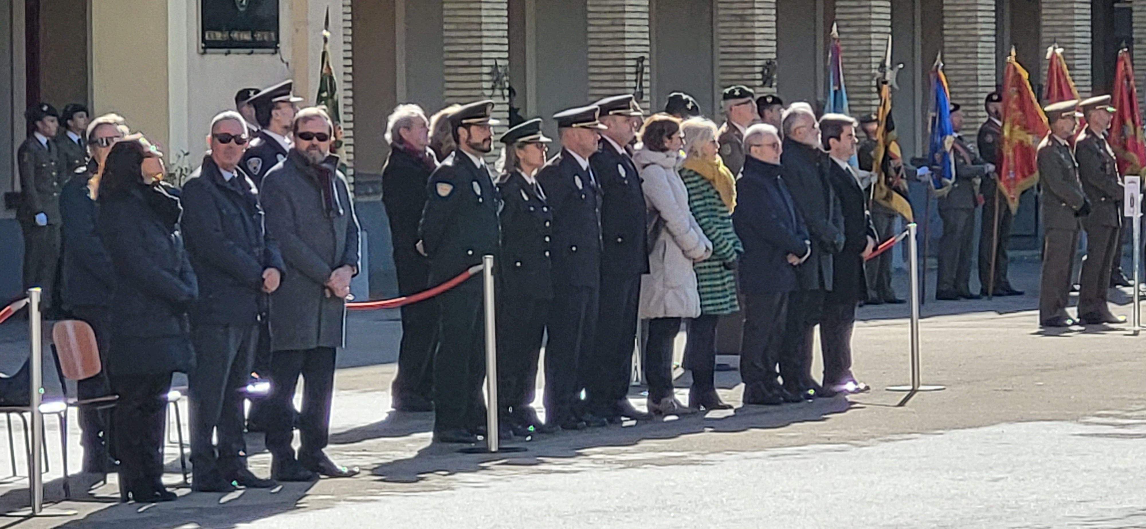 Toma de posesión de José Manuel Vivas como jefe de la División Castillejos