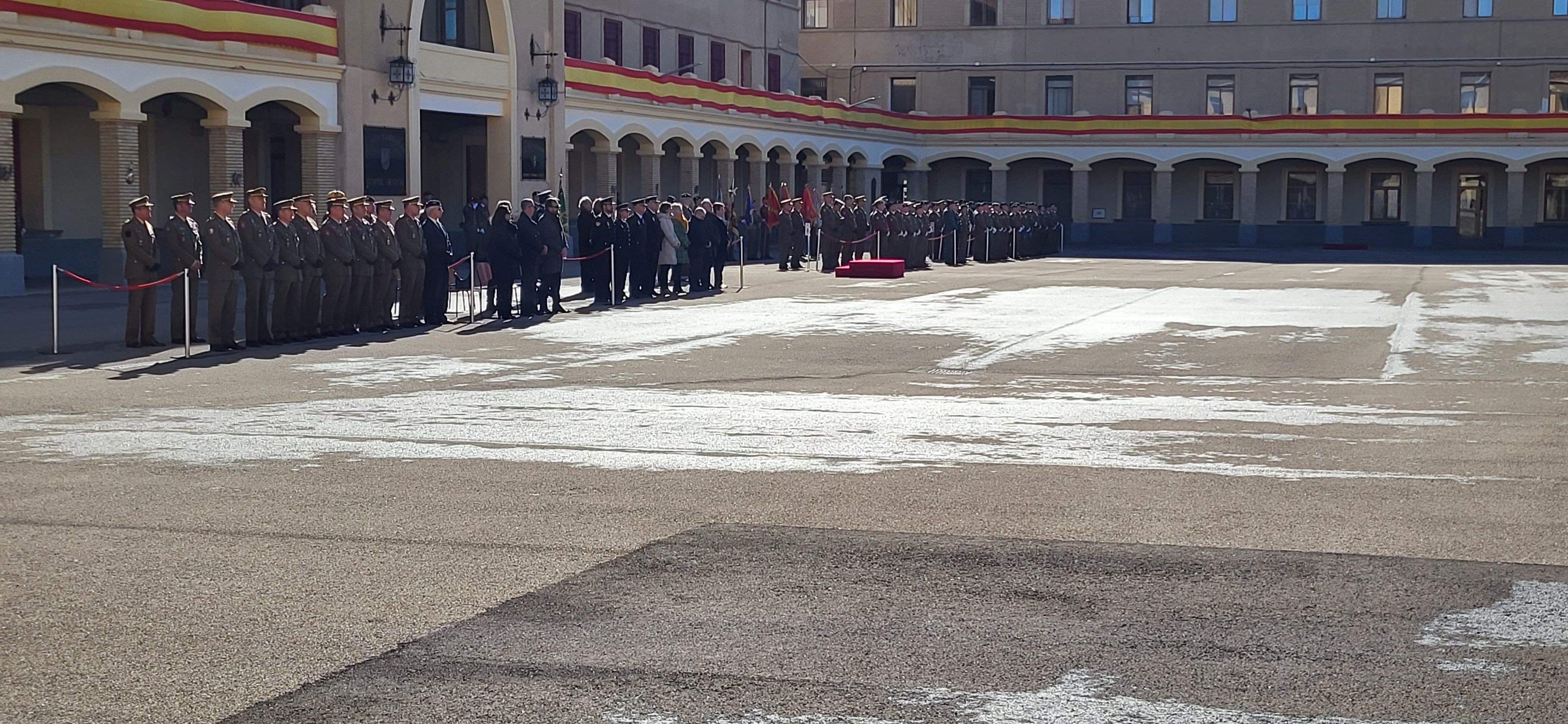 Toma de posesión de José Manuel Vivas como jefe de la División Castillejos