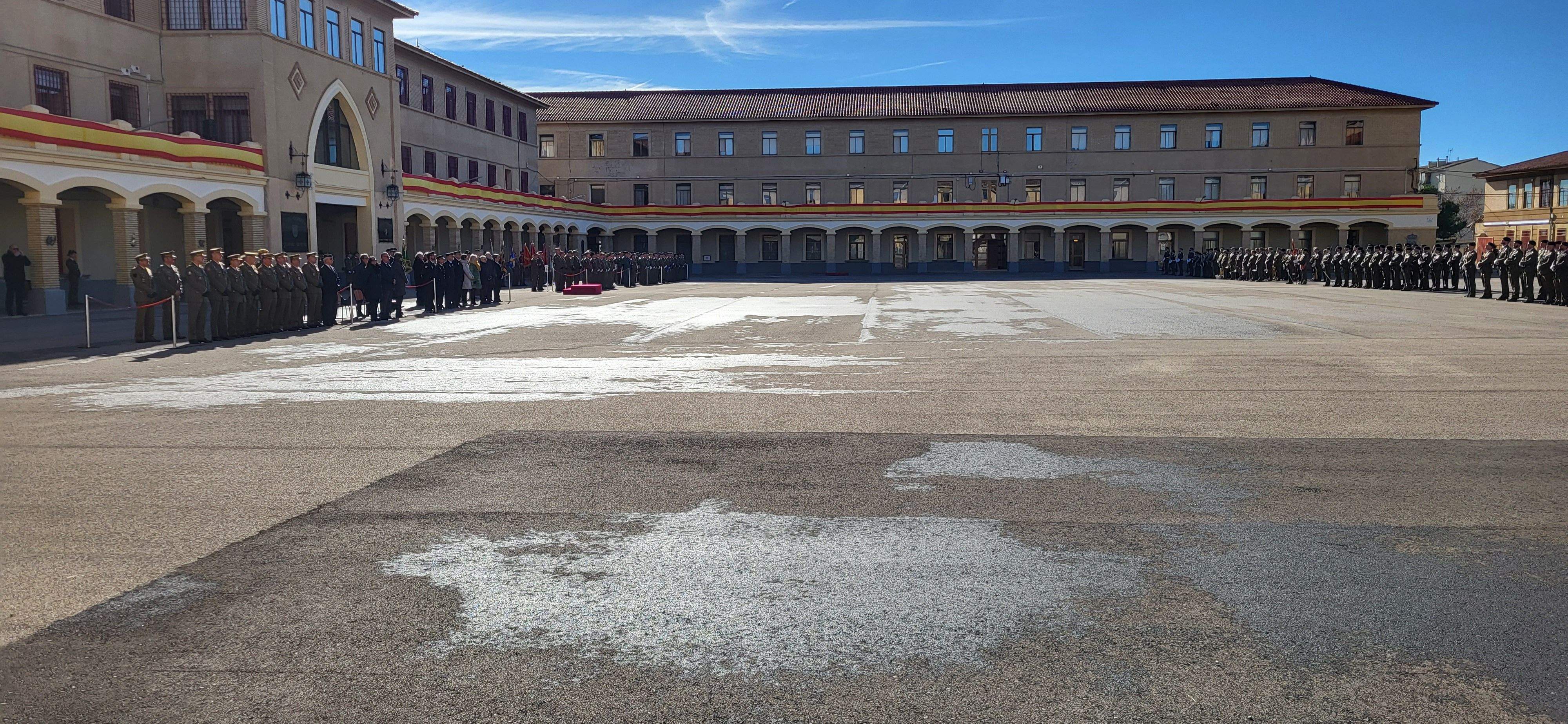 Toma de posesión de José Manuel Vivas como jefe de la División Castillejos