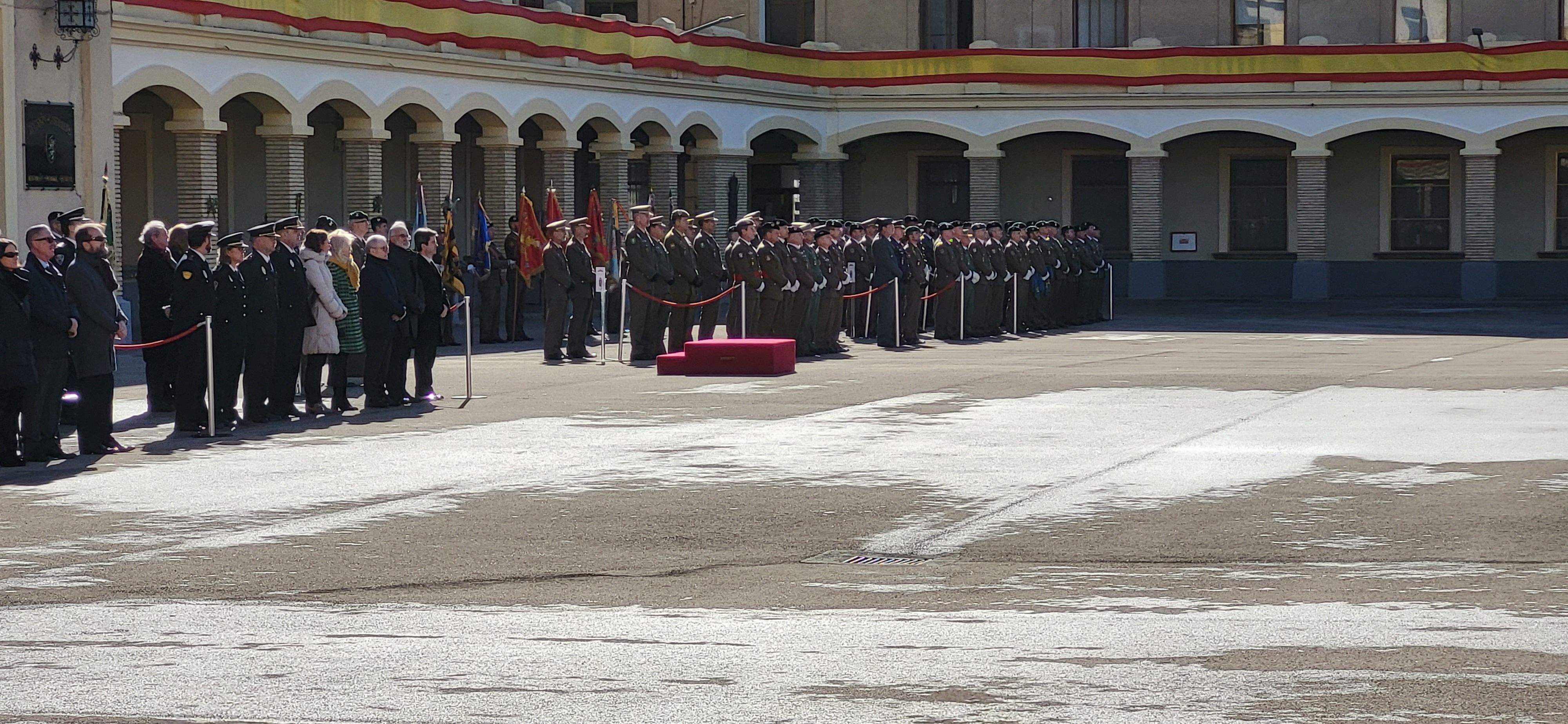 Toma de posesión de José Manuel Vivas como jefe de la División Castillejos