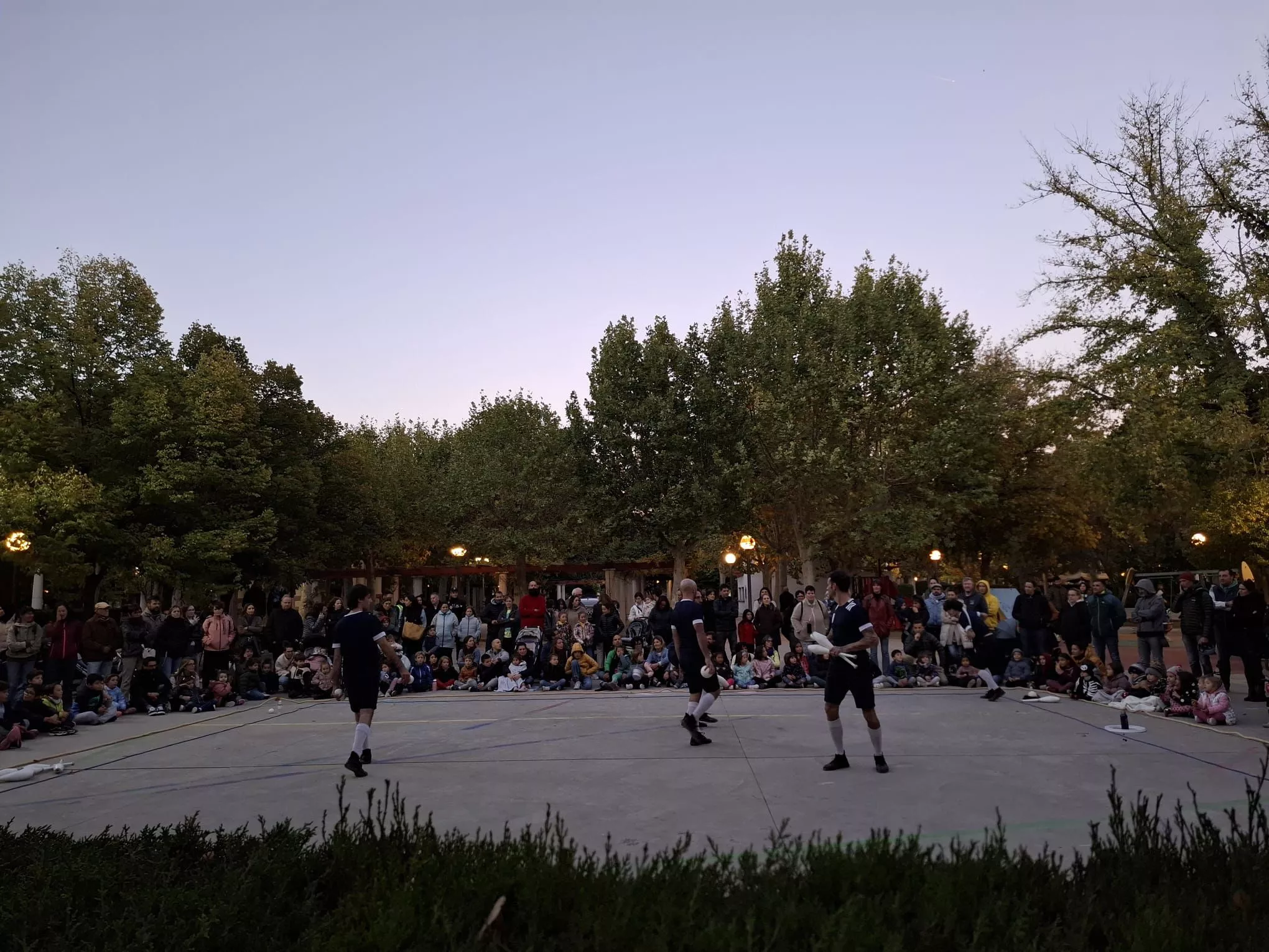 Función de circo contemporáneo “Copyleft”, de la compañía Nicanor de Elia.