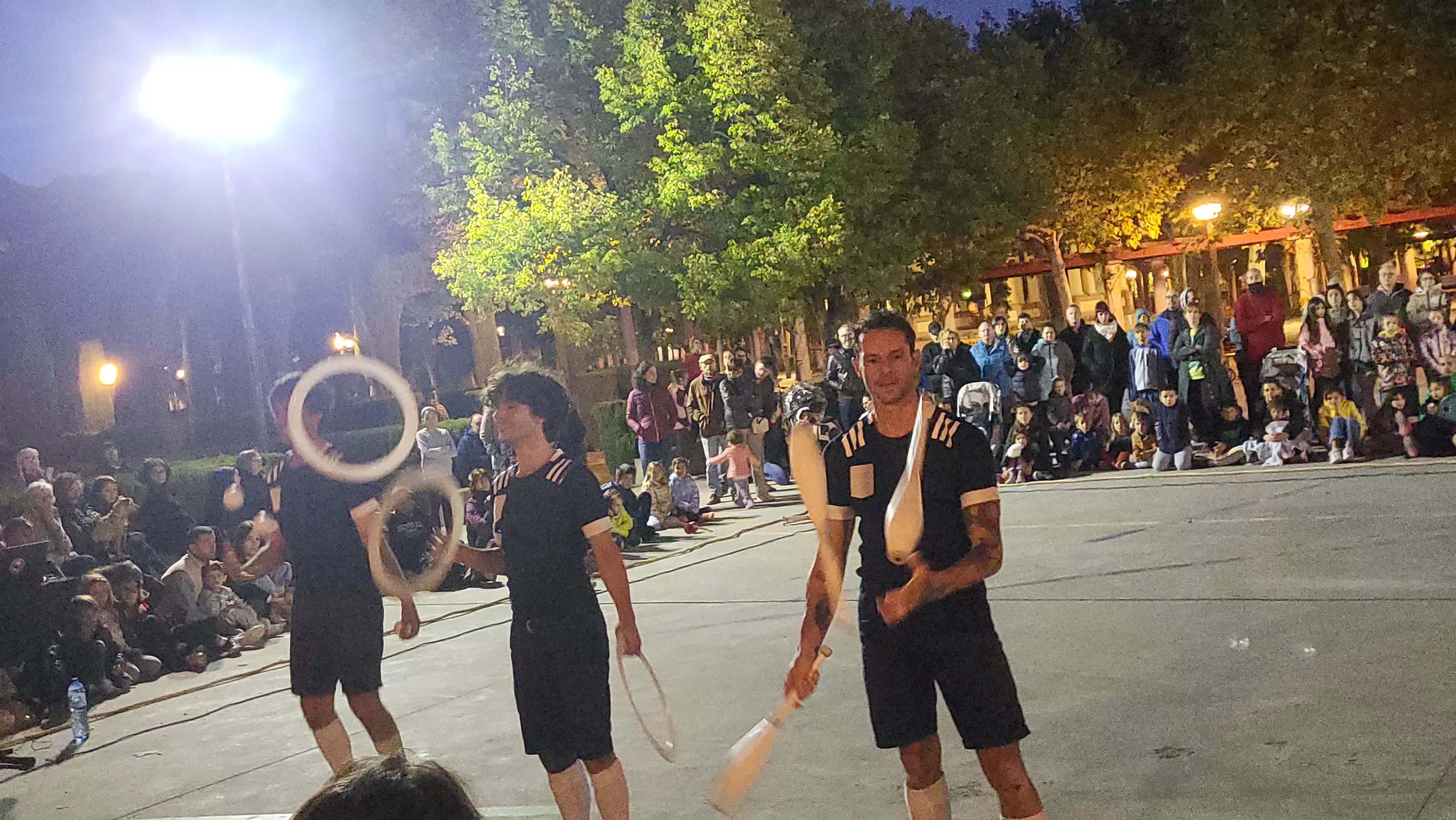 Función de circo contemporáneo “Copyleft”, de la compañía Nicanor de Elia.