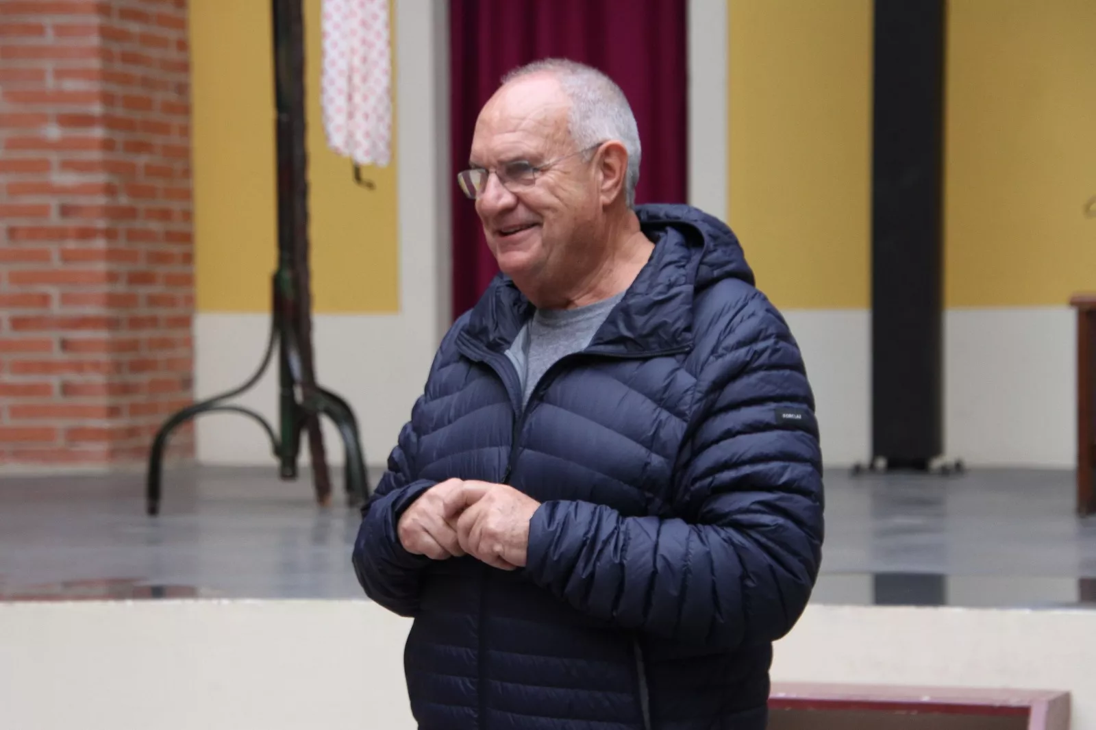 La Celestina 'el bululú', con Roberto Nistal, en el Corral de Comedias de Robres. Foto Carlos Neofato