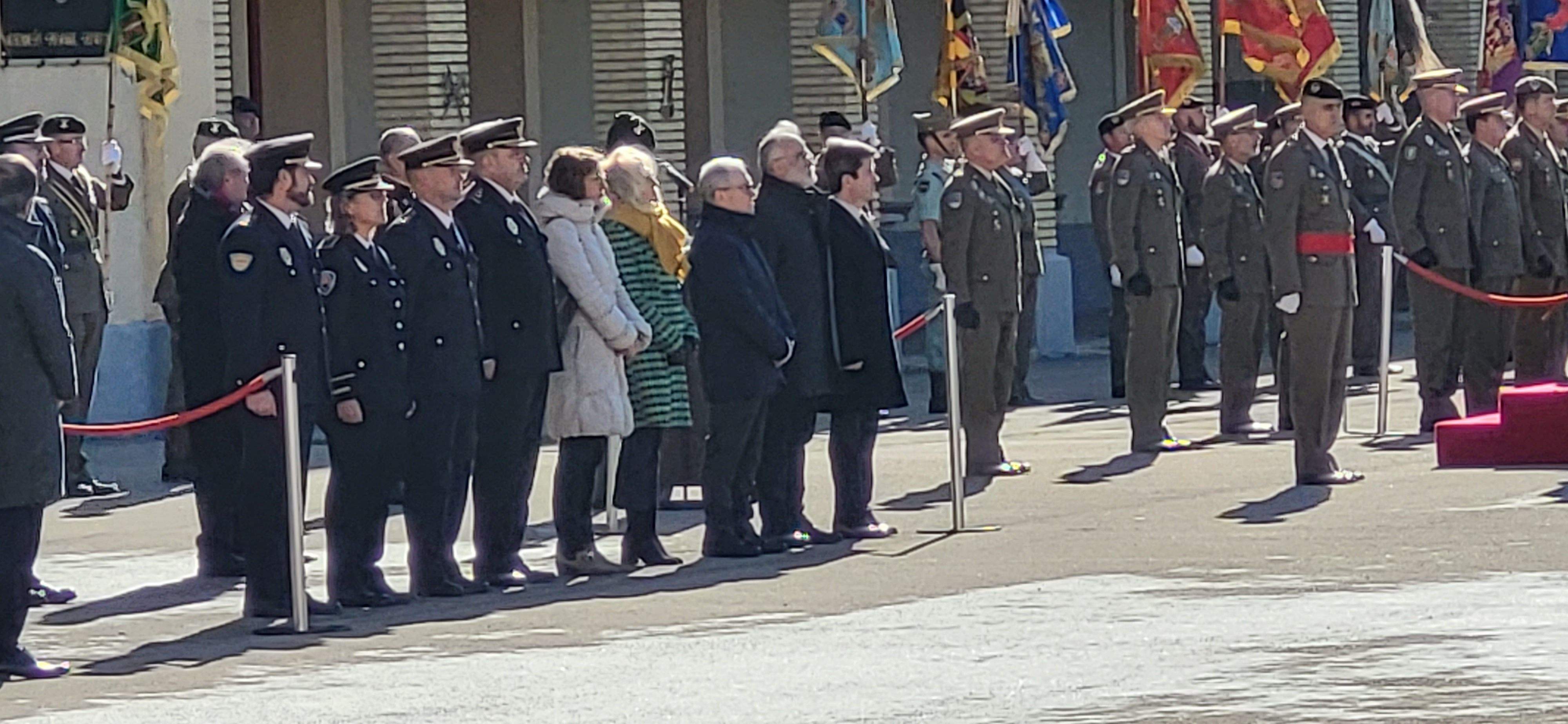 Toma de posesión de José Manuel Vivas como jefe de la División Castillejos