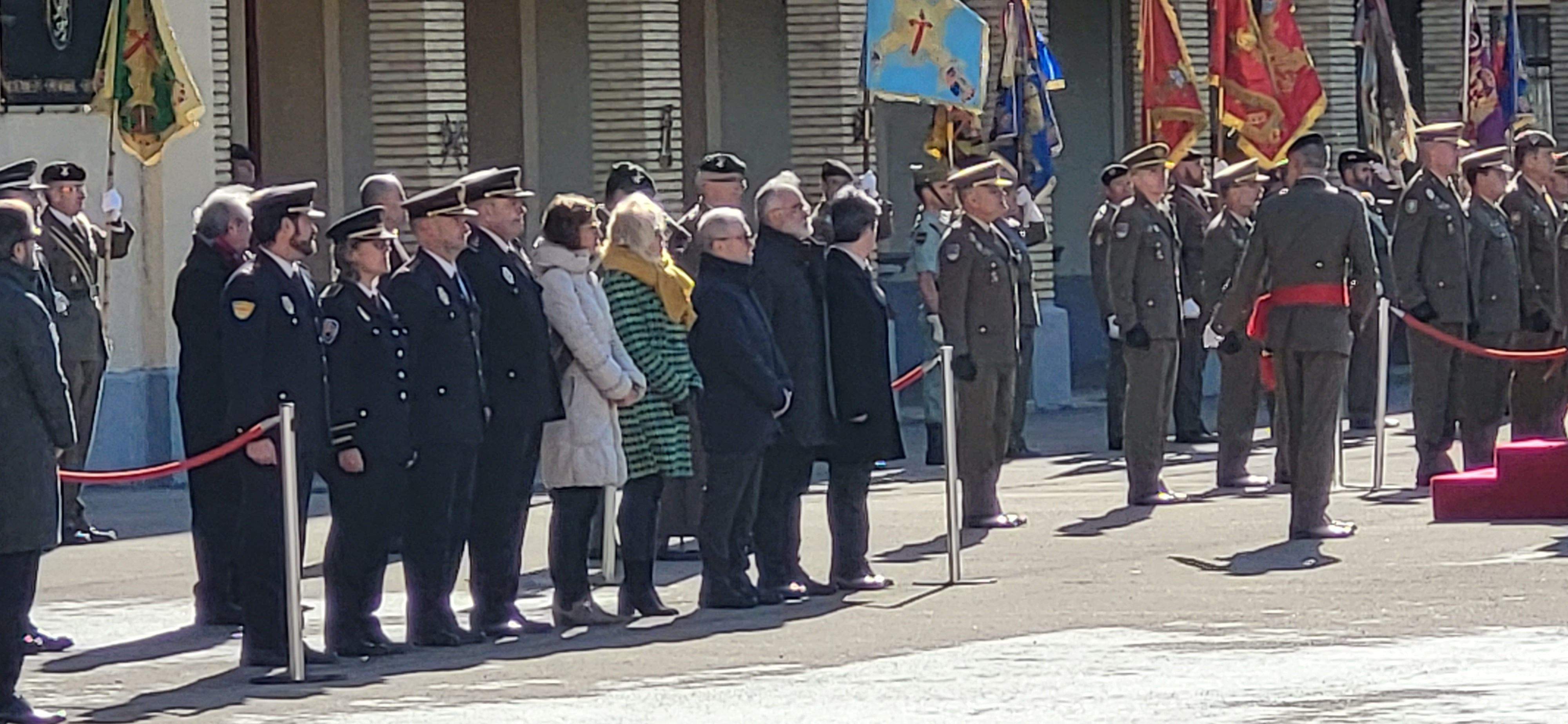 Toma de posesión de José Manuel Vivas como jefe de la División Castillejos