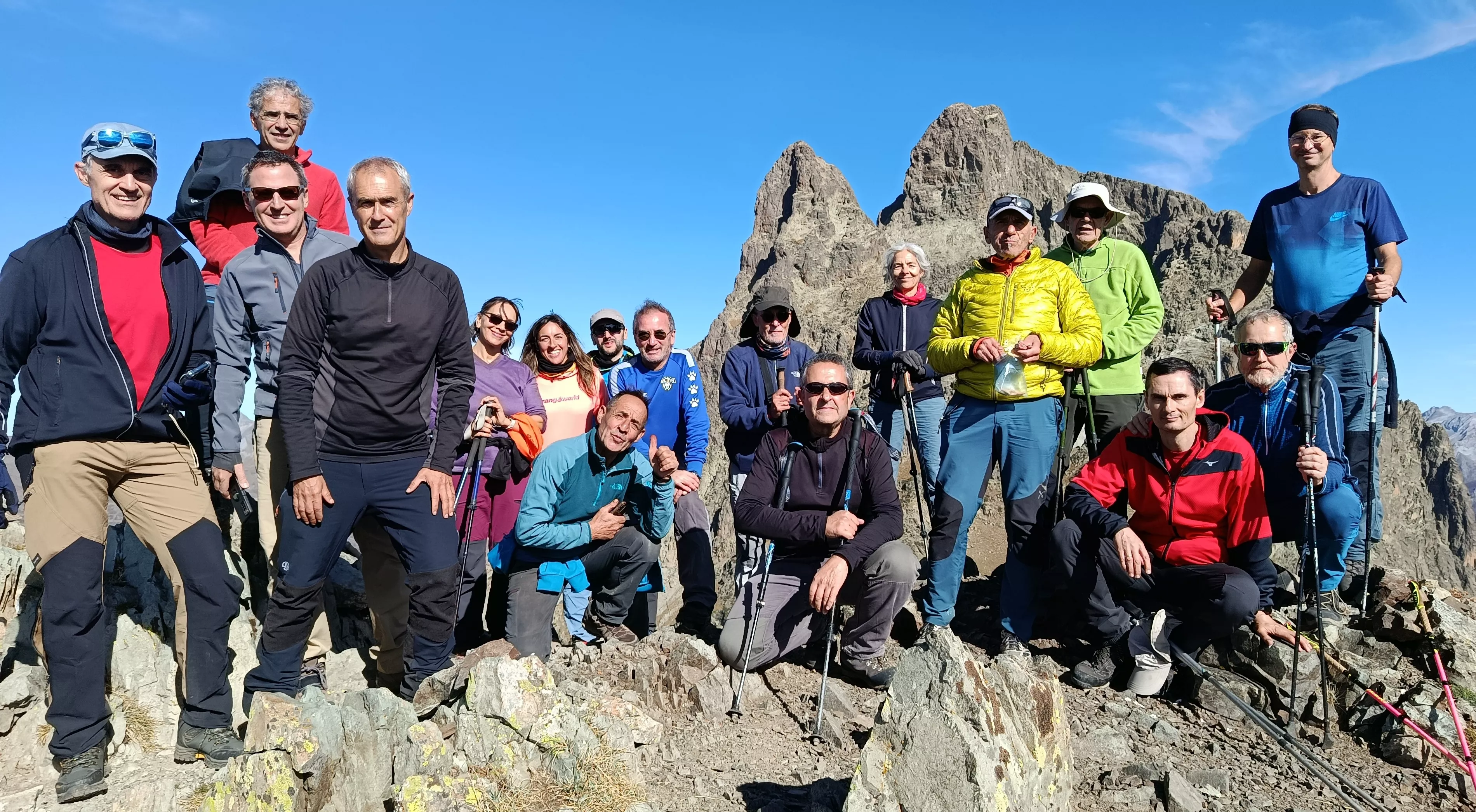 Vuelta al Midi D' Ossau de los clubes sobrarbenses. Foto: Club Atlético Sobrarbe
