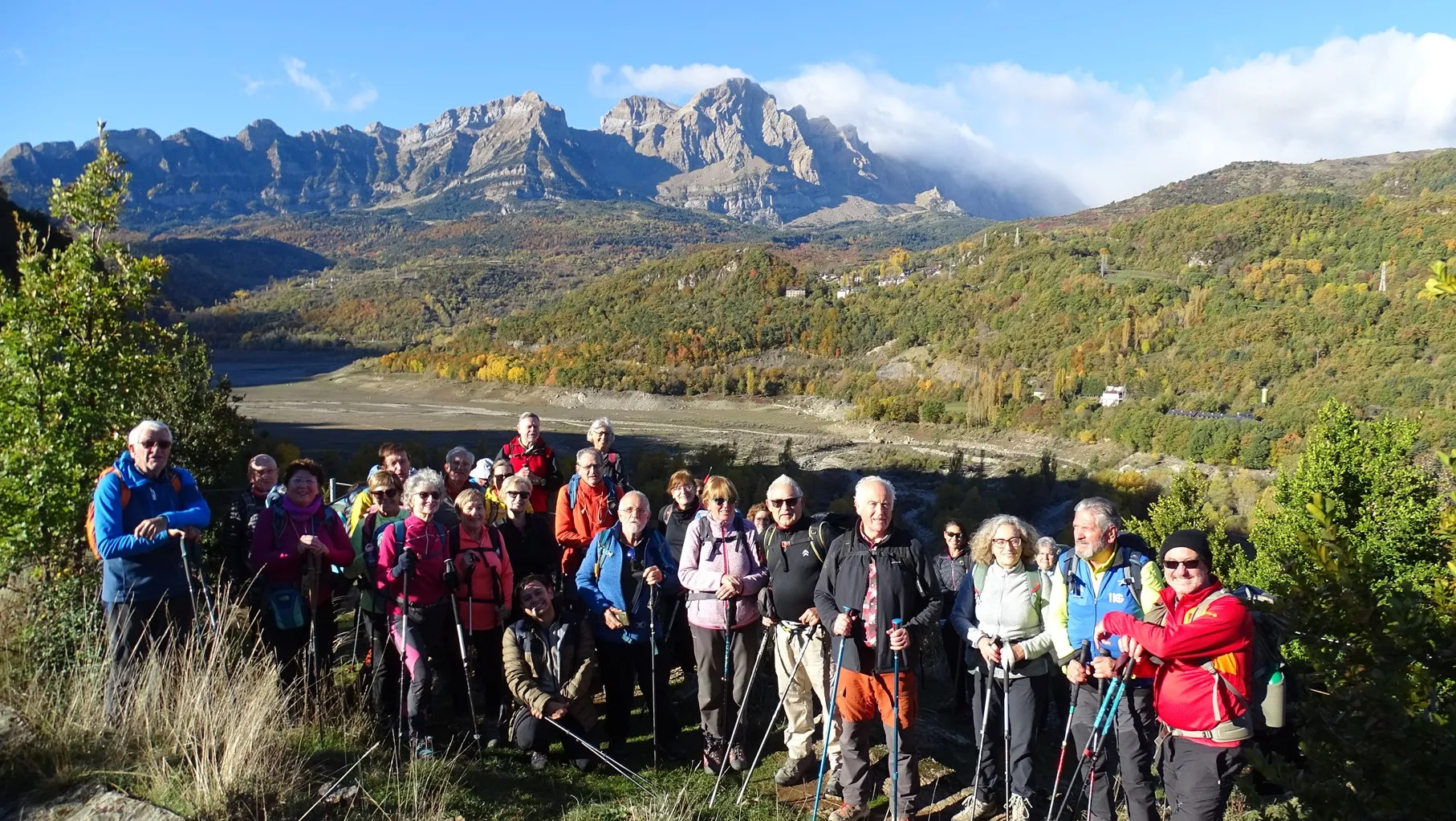 En el mirador de Castiecho. Foto Alfredo Zazo