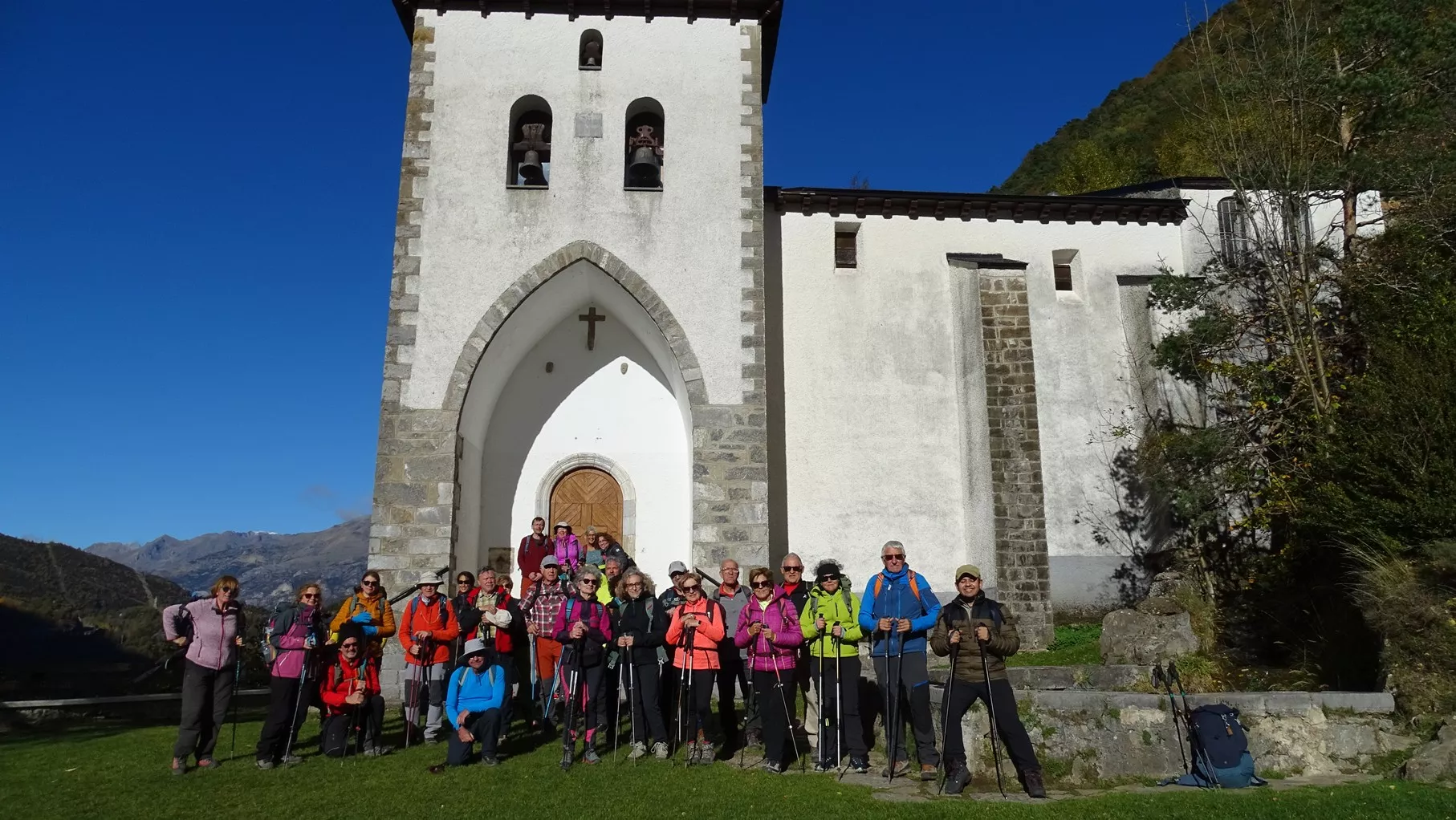 En la ermita de Santa Elena. Foto Alfredo Zazo