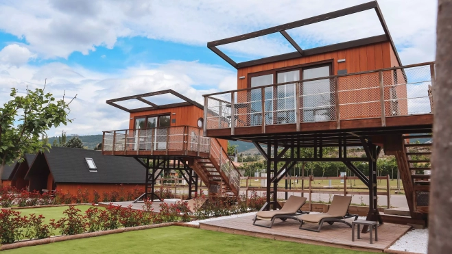 Camping El Arrebol de Jaca. Camping El Arrebol de Jaca.