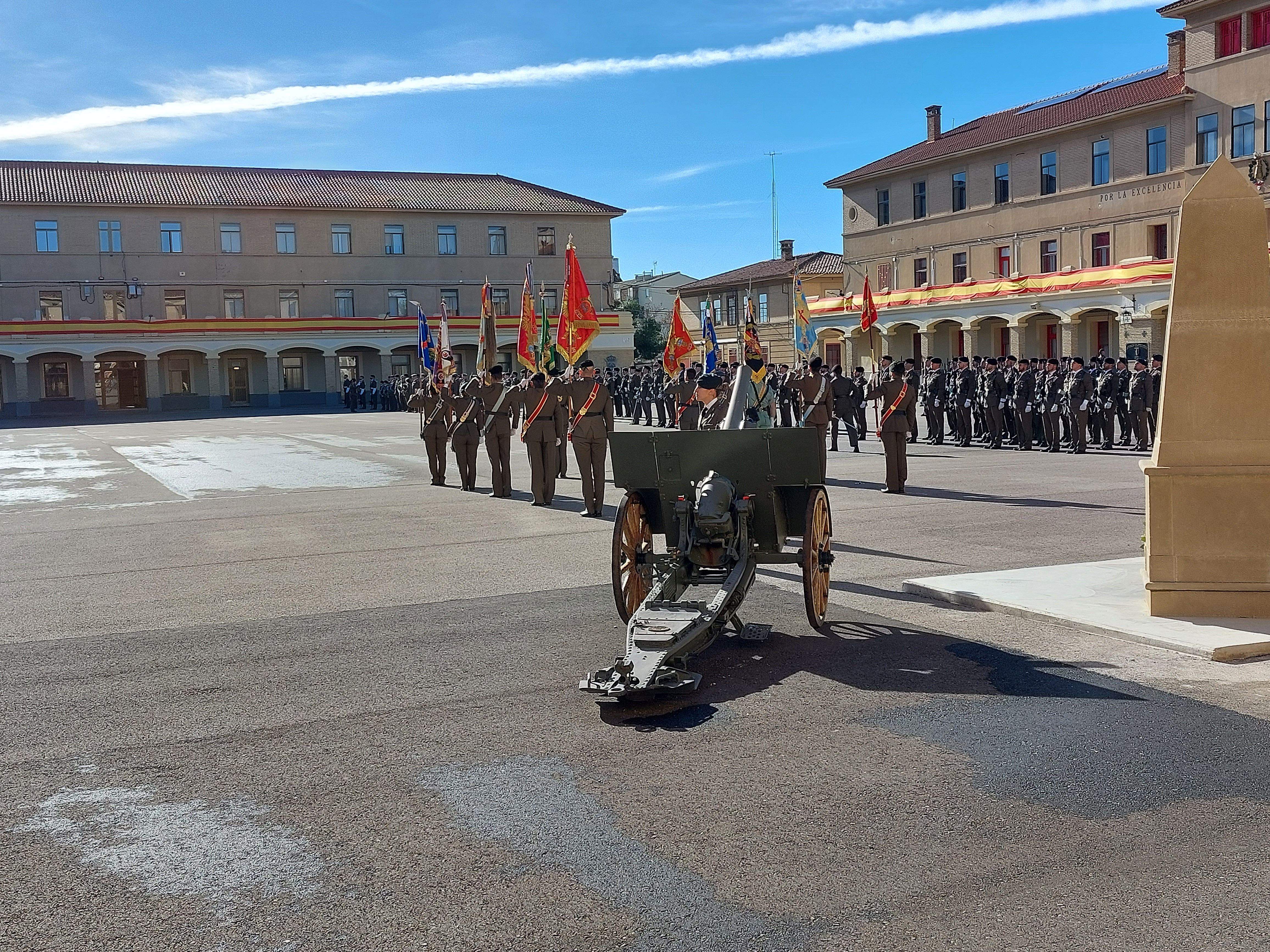 Toma de posesión de José Manuel Vivas como jefe de la División Castillejos
