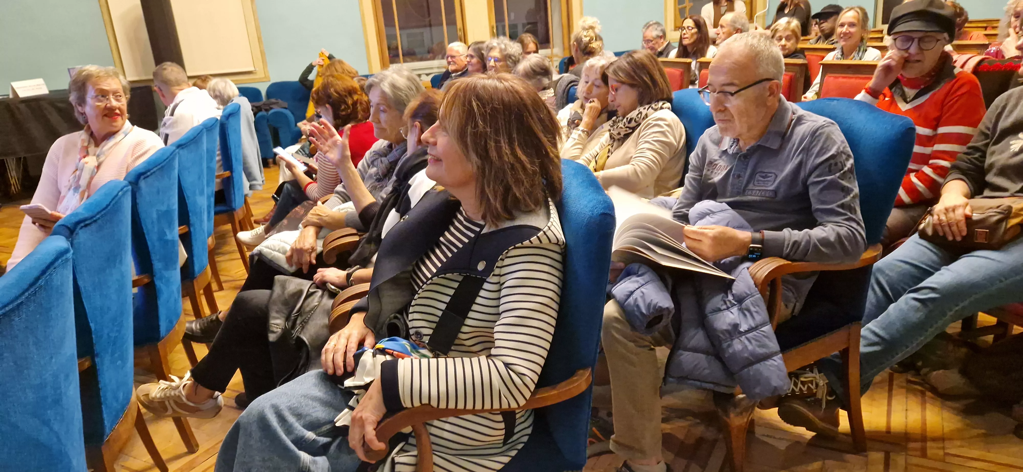  Judith Prat en el ciclo “Recreándolas" del Colectivo de Mujeres Feministas de Huesca. Foto Myriam Martínez