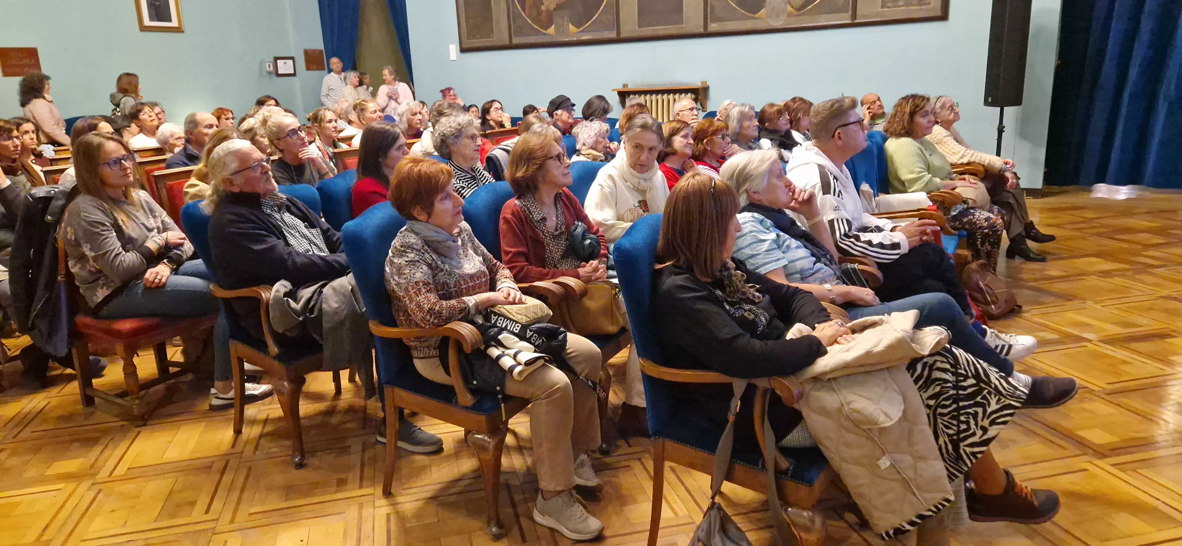  Judith Prat en el ciclo “Recreándolas" del Colectivo de Mujeres Feministas de Huesca. Foto Myriam Martínez
