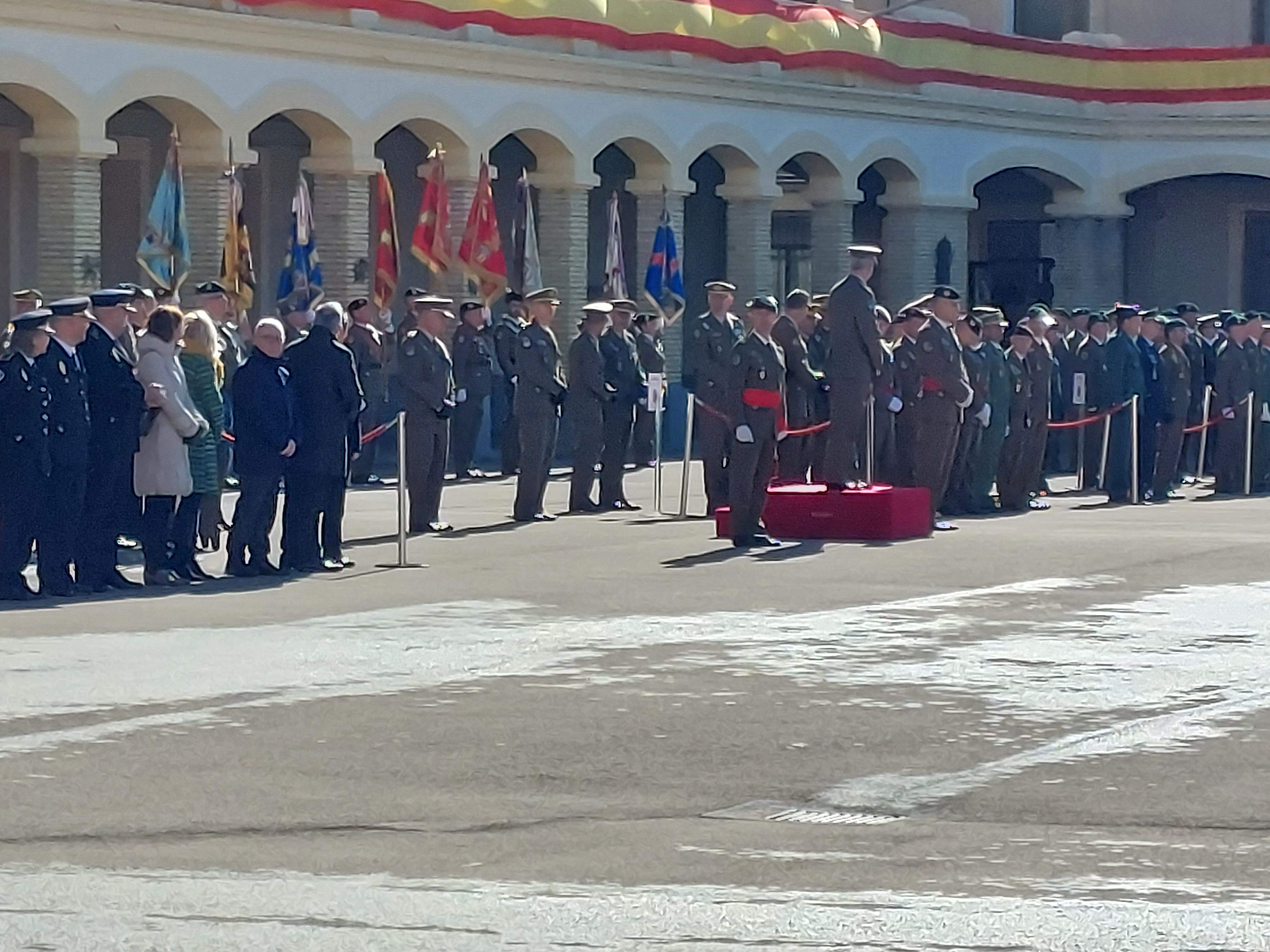 Toma de posesión de José Manuel Vivas como jefe de la División Castillejos