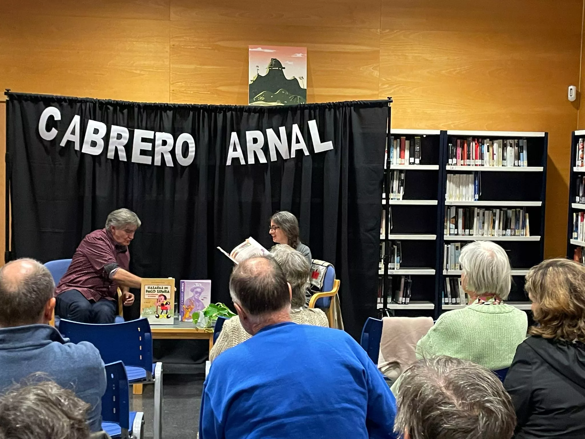 Presentación de Hazañas de Paco Zumba y otras historietas de animales de José Arnal Cabrero. Foto Carlos Neofato