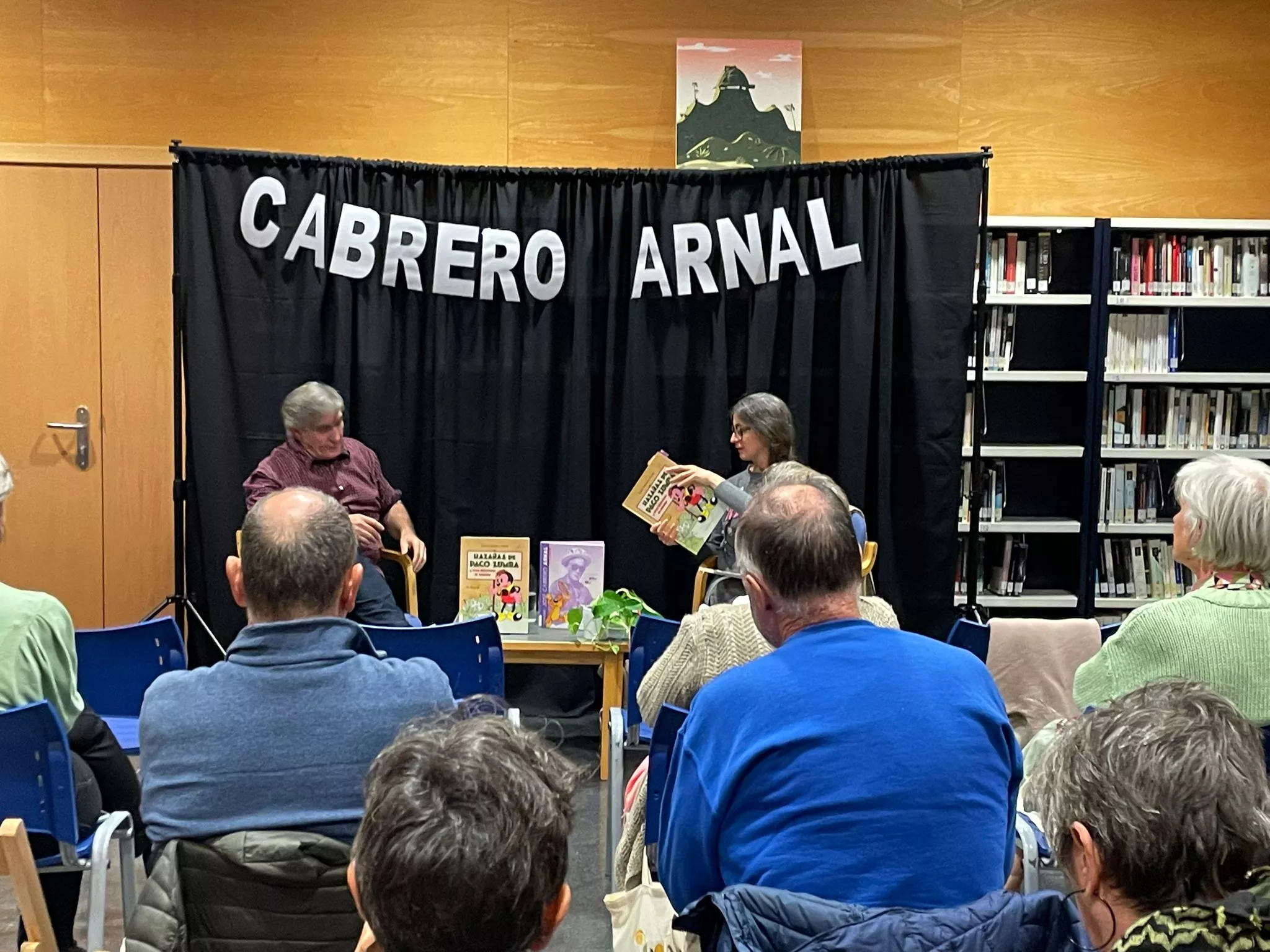 Presentación de Hazañas de Paco Zumba y otras historietas de animales de José Arnal Cabrero. Foto Carlos Neofato
