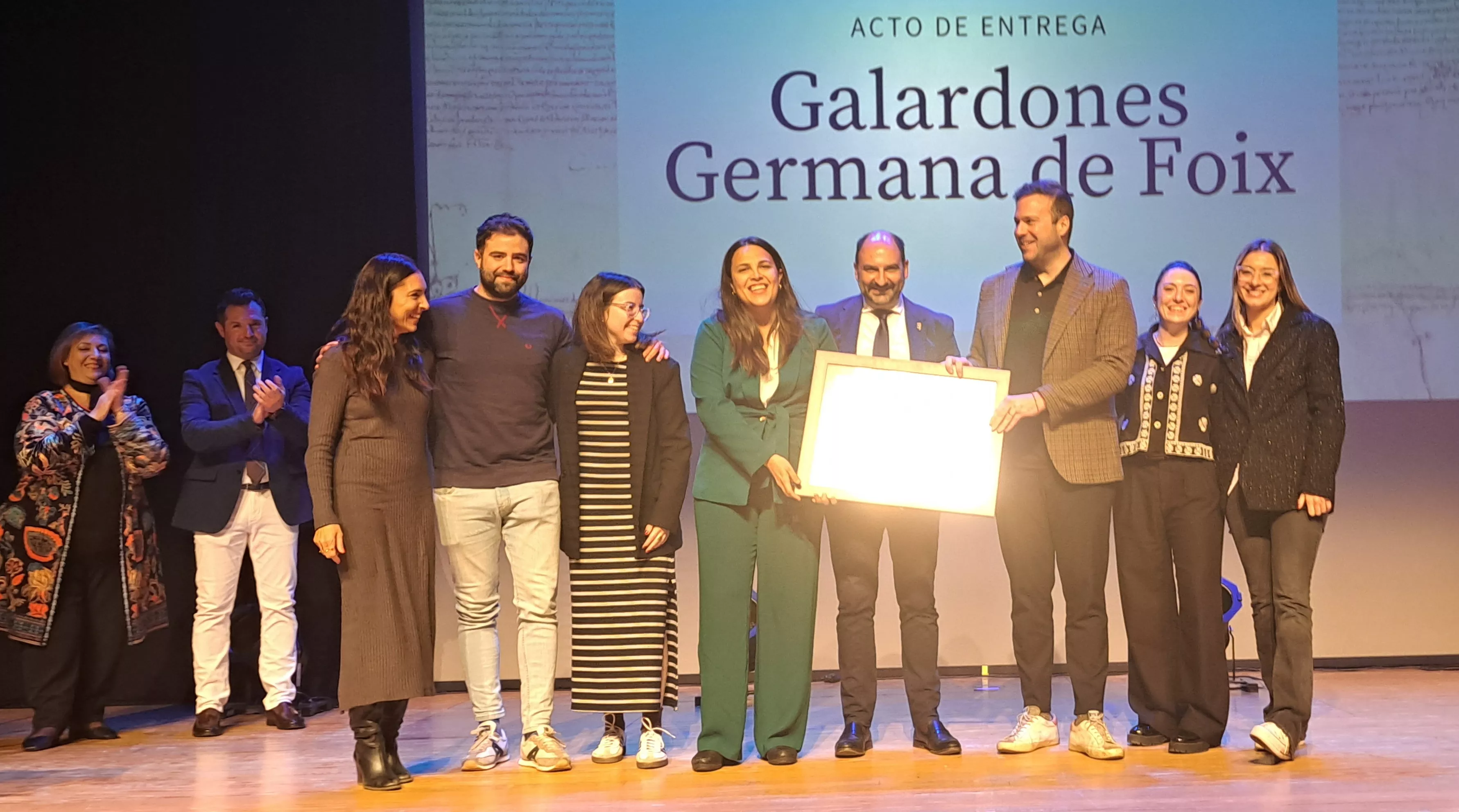 Entrega de los Galardones Germana de Foix en Barbastro