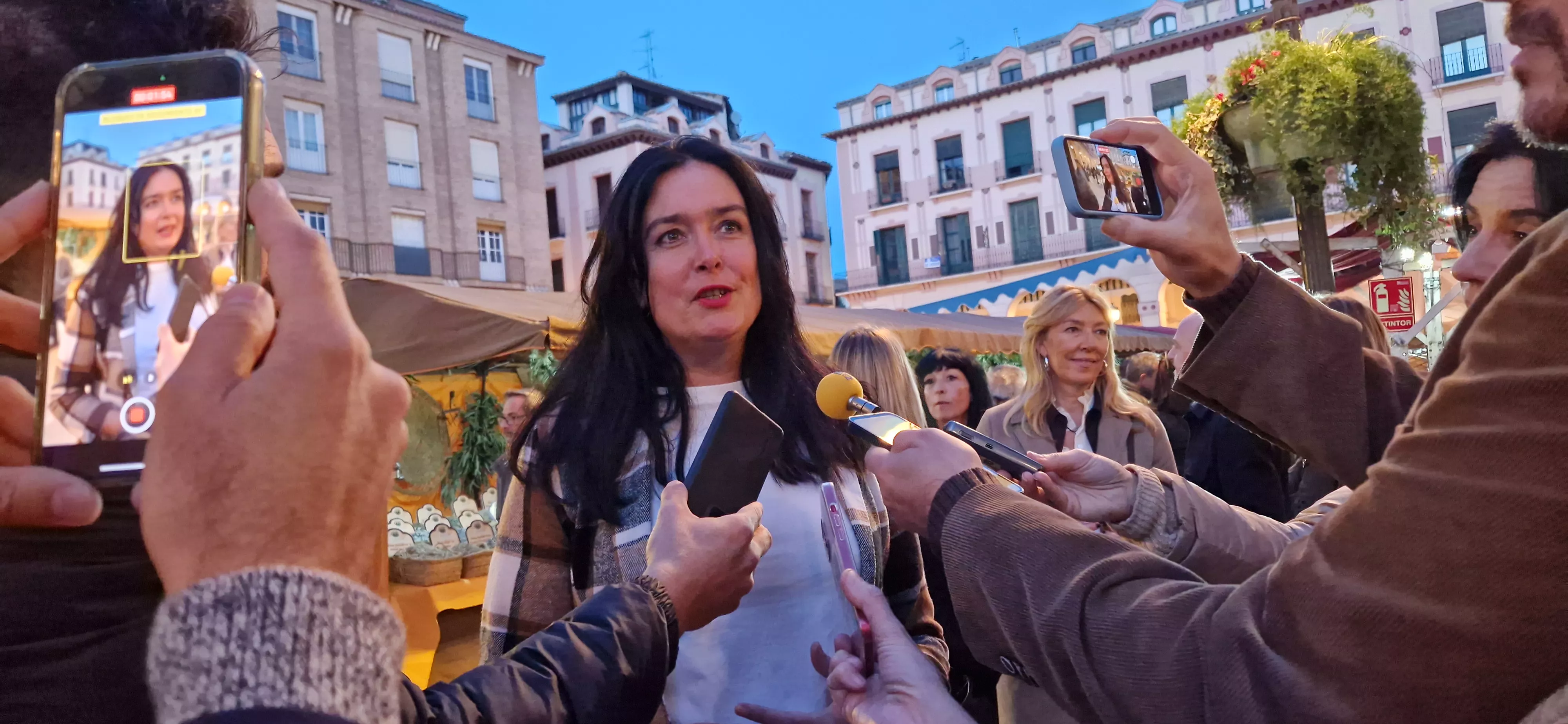 Lorena Orduna. Mercado Renacentista de Huesca 2025. Foto Myriam Martínez