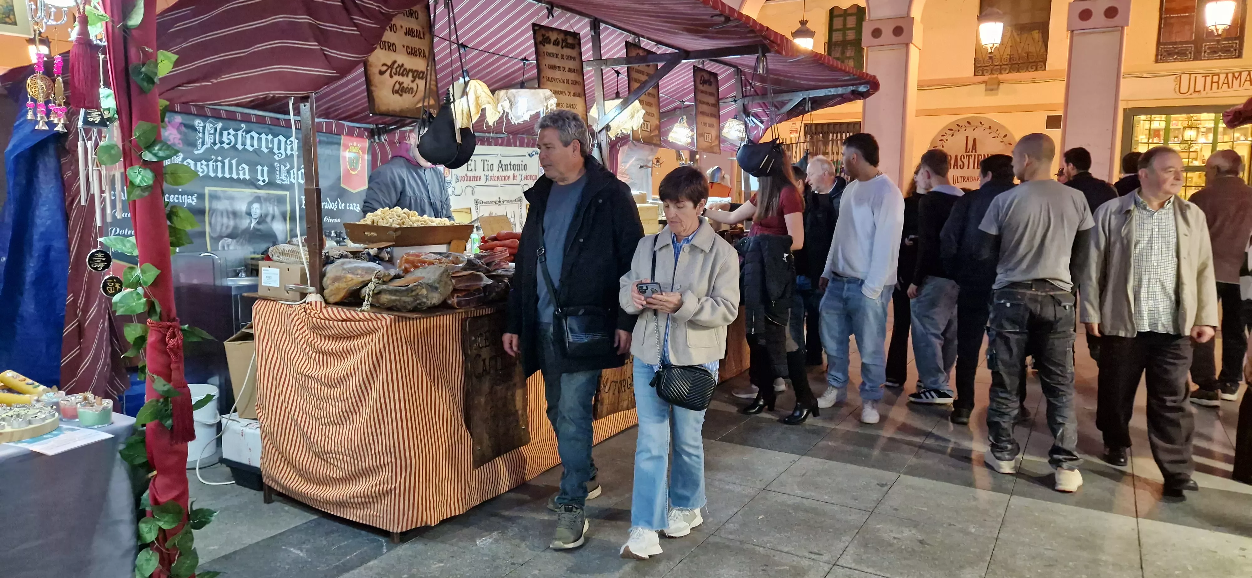 Mercado Renacentista de Huesca 2025. Foto Myriam Martínez