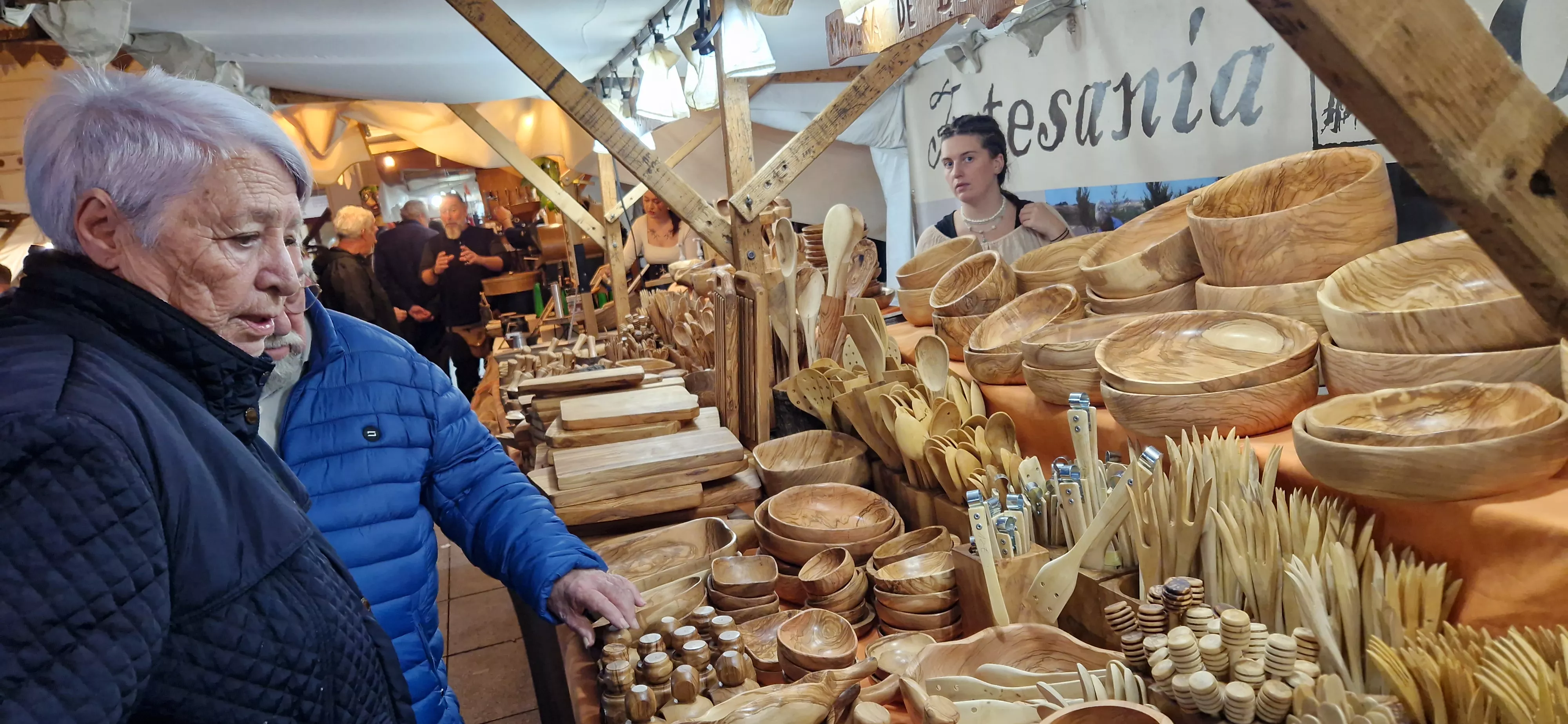Mercado Renacentista de Huesca 2025. Foto Myriam Martínez