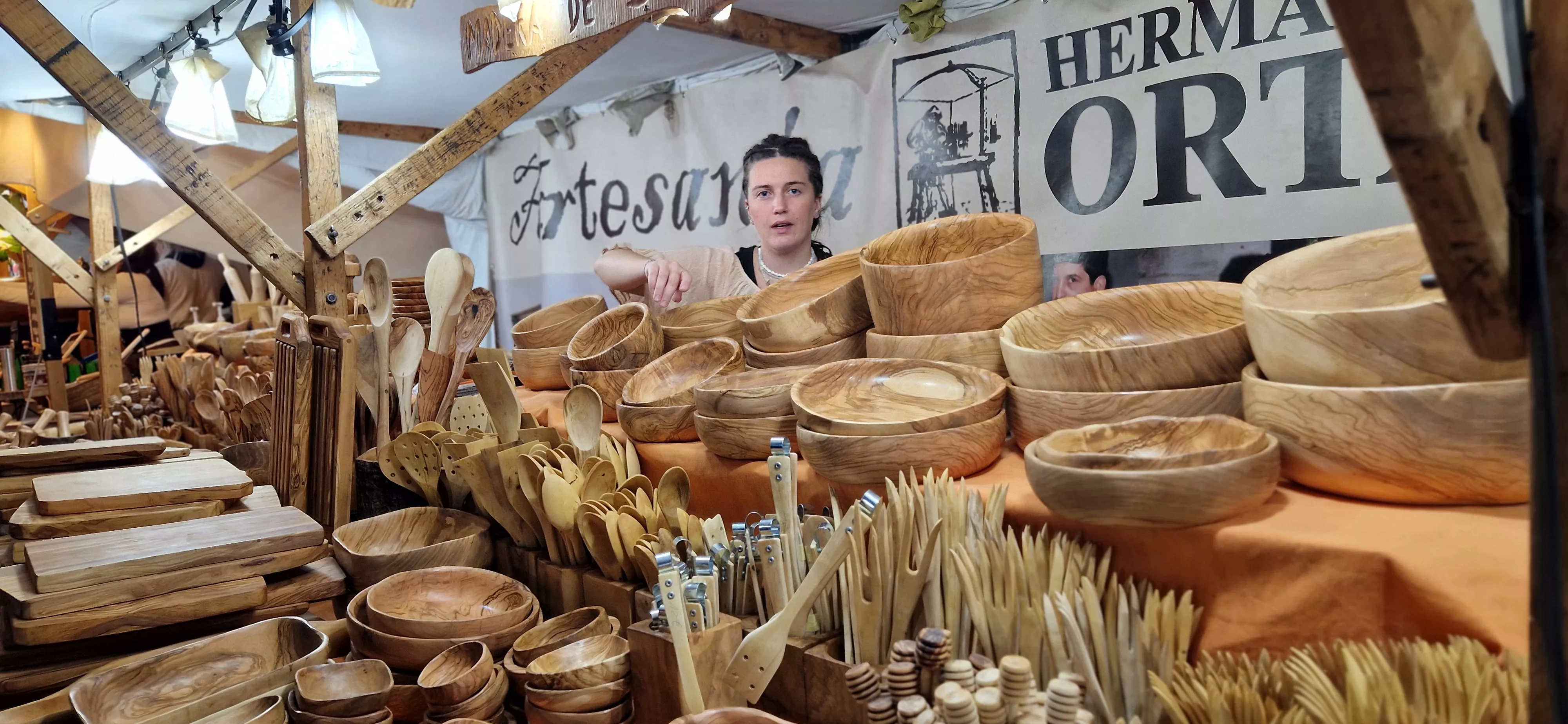 Mercado Renacentista de Huesca 2025. Foto Myriam Martínez