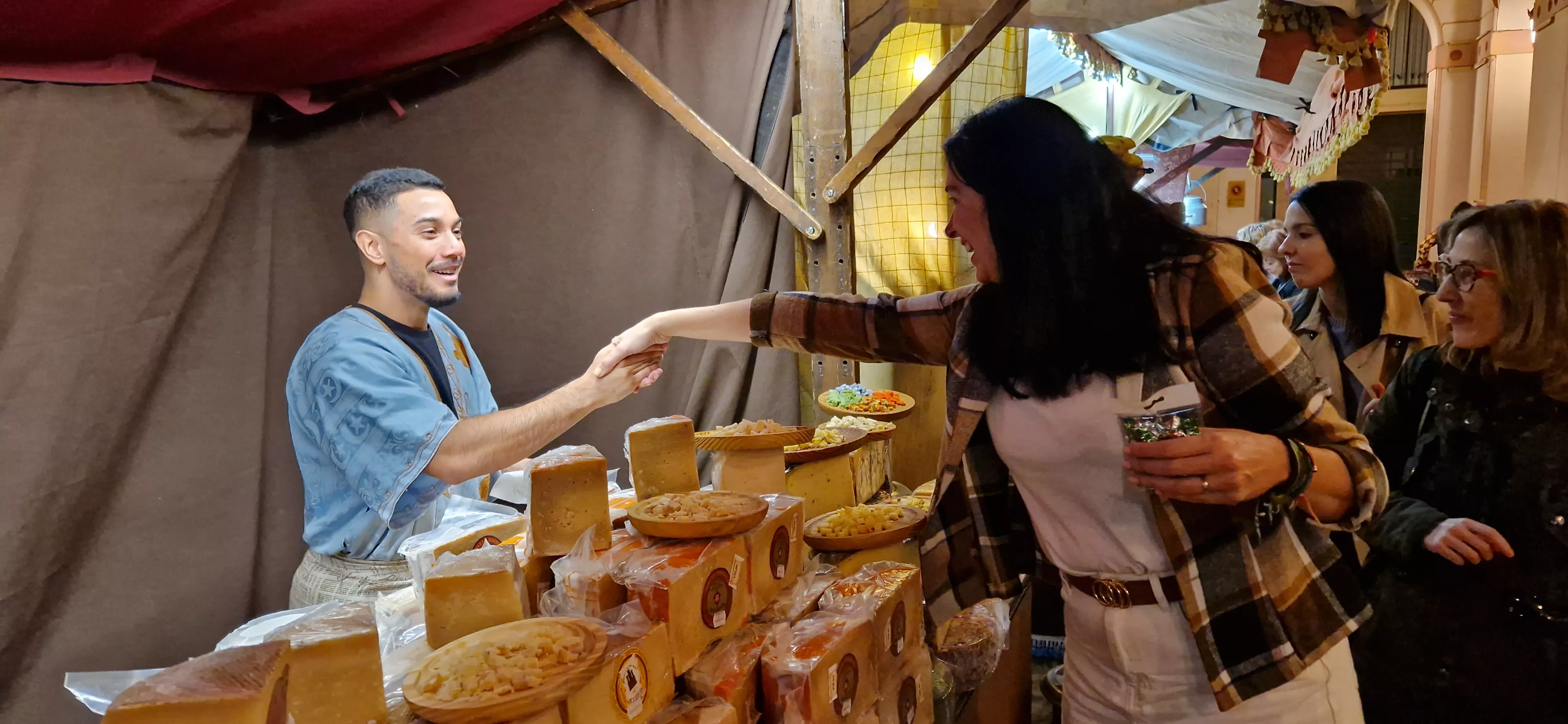 Mercado Renacentista de Huesca 2025. Foto Myriam Martínez