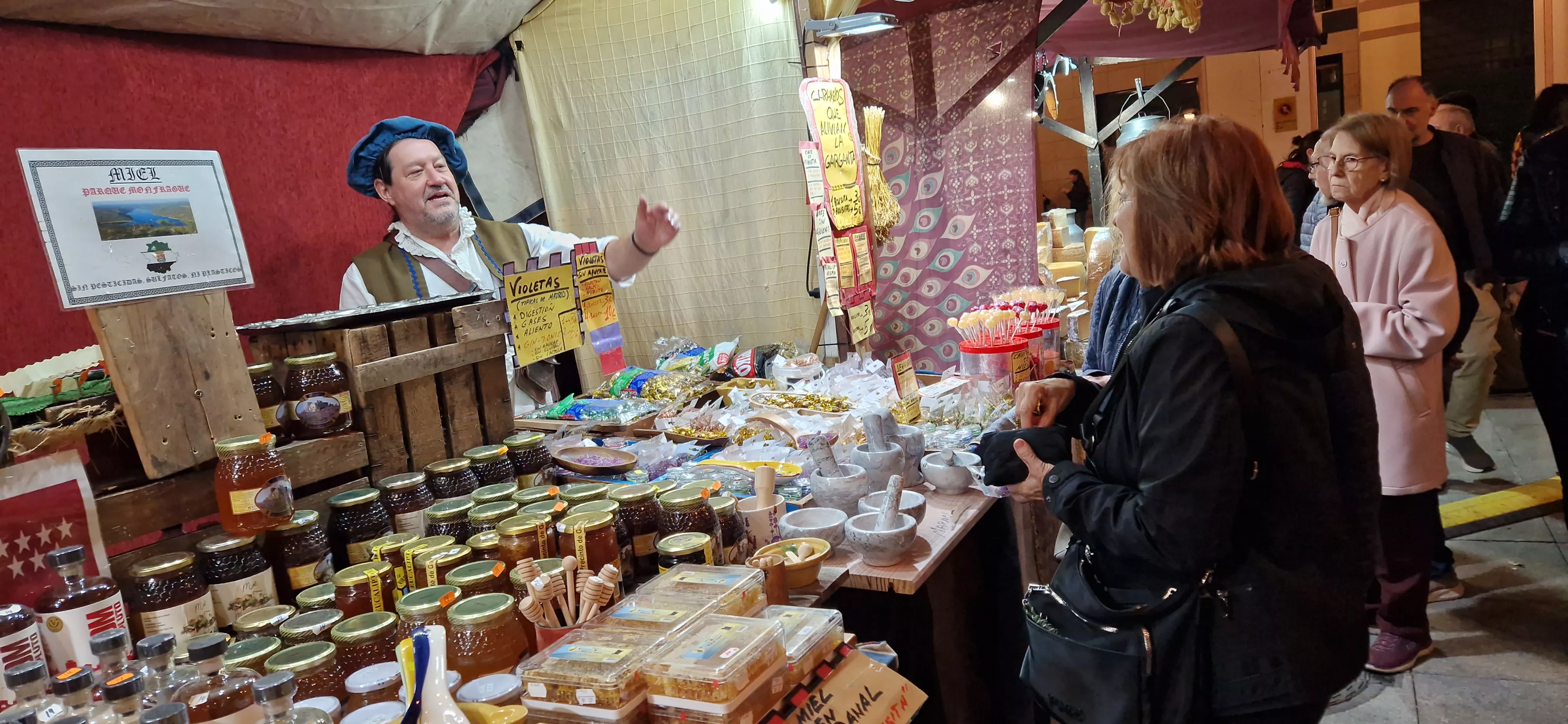 Mercado Renacentista de Huesca 2025. Foto Myriam Martínez