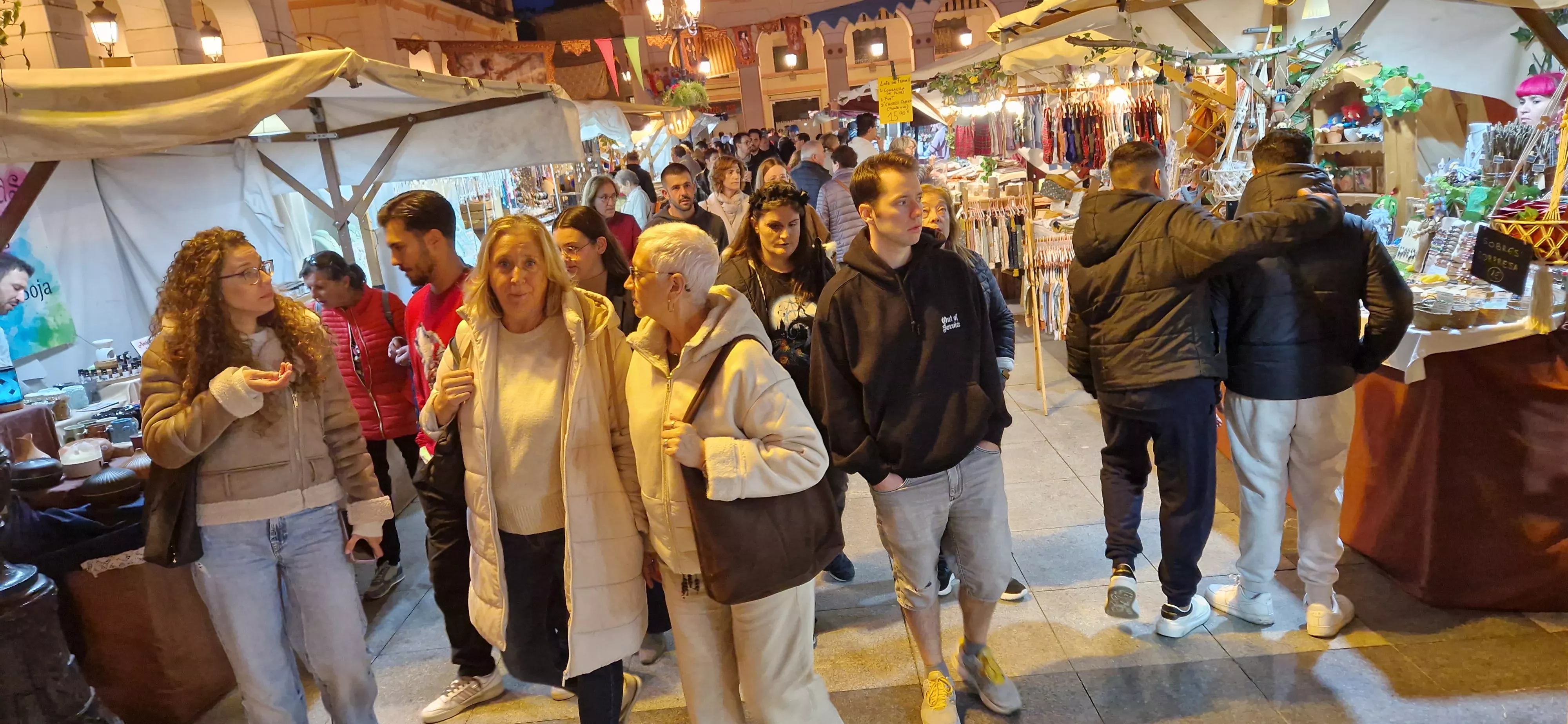 Mercado Renacentista de Huesca 2025. Foto Myriam Martínez