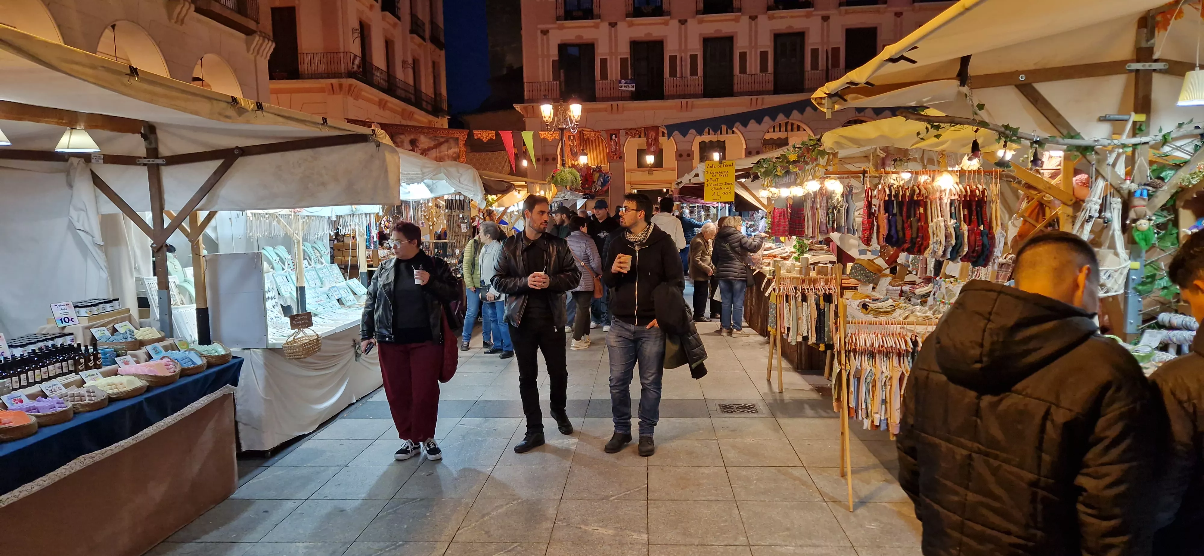 Mercado Renacentista de Huesca 2025. Foto Myriam Martínez