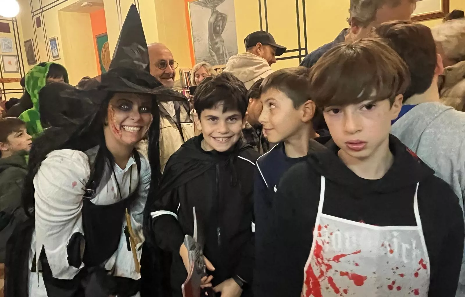 Celebración de Halloween en Huesca. Foto Mercedes Manterola