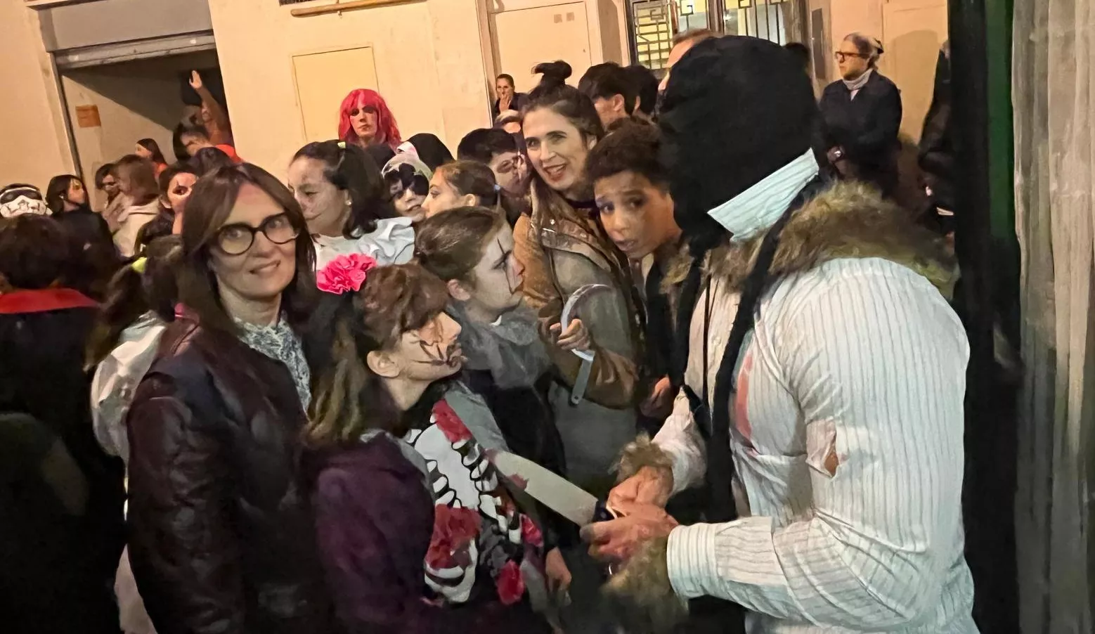 Celebración de Halloween en Huesca. Foto Mercedes Manterola