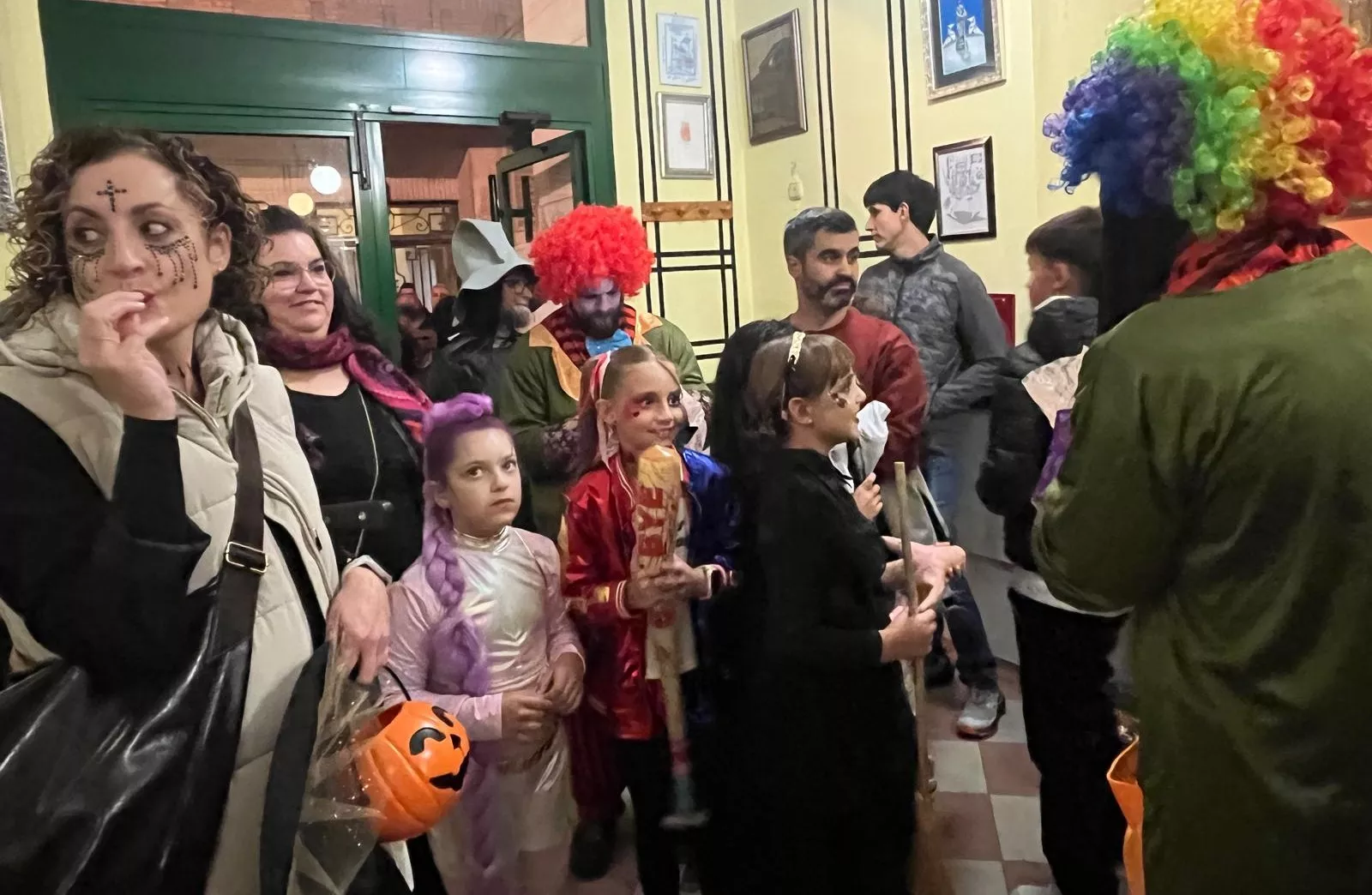 Celebración de Halloween en Huesca. Foto Mercedes Manterola