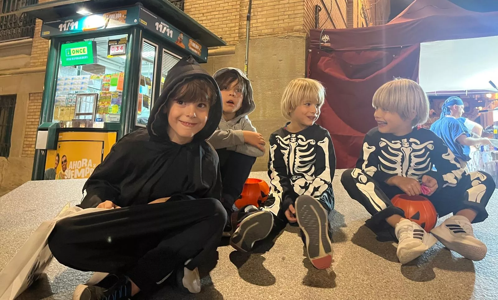 Celebración de Halloween en Huesca. Foto Mercedes Manterola