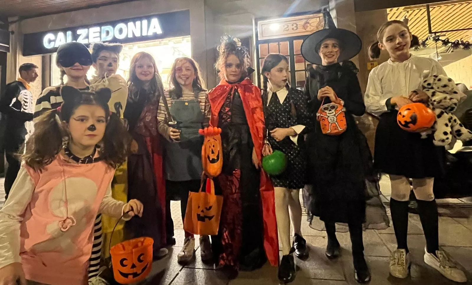 Celebración de Halloween en Huesca. Foto Mercedes Manterola