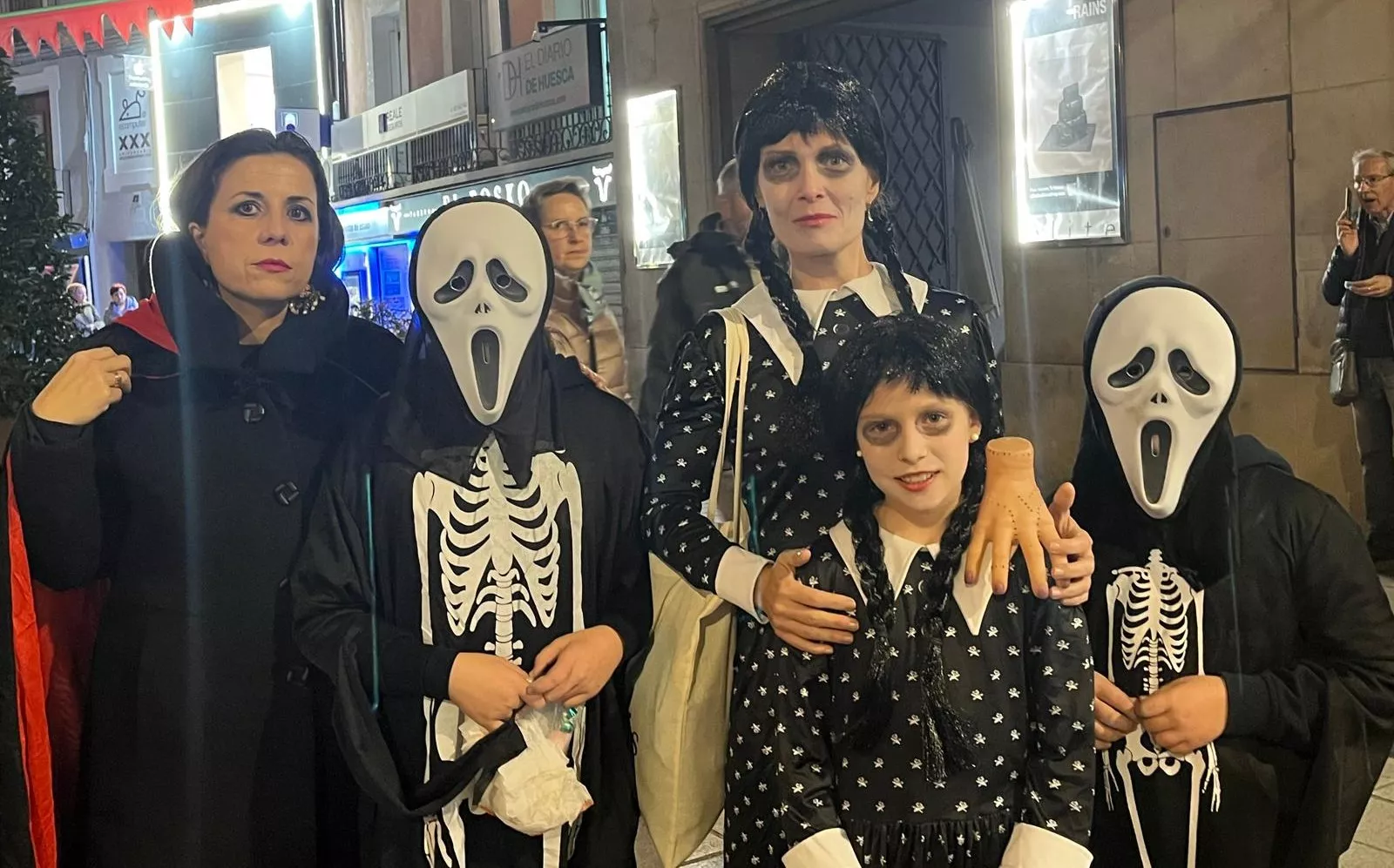 Celebración de Halloween en Huesca. Foto Mercedes Manterola