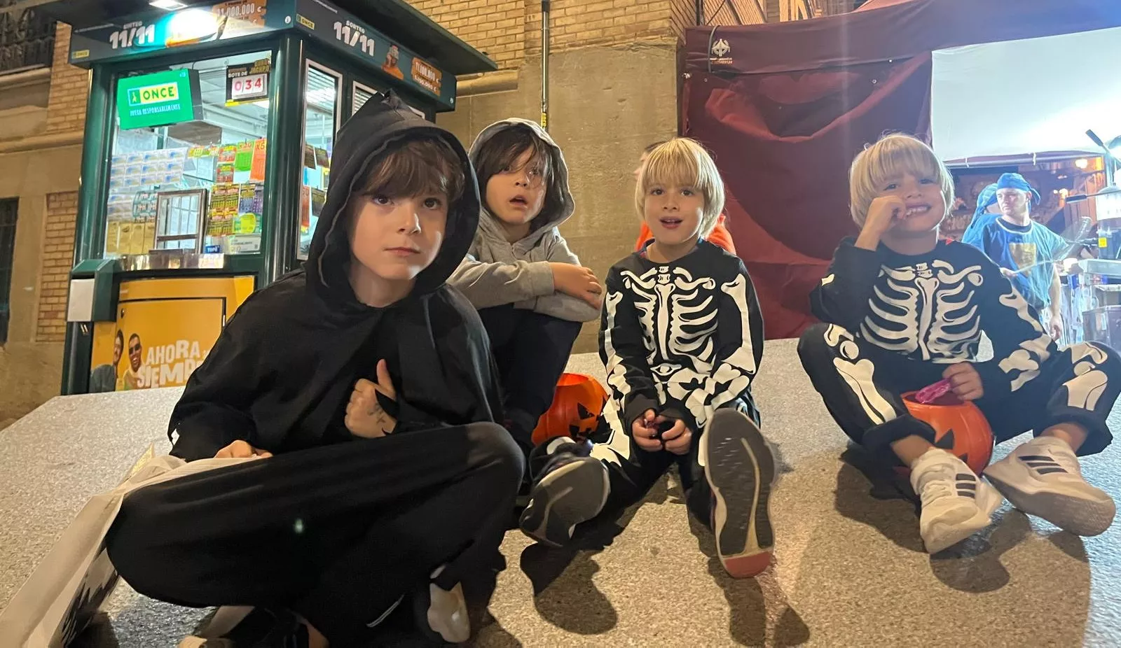 Celebración de Halloween en Huesca. Foto Mercedes Manterola