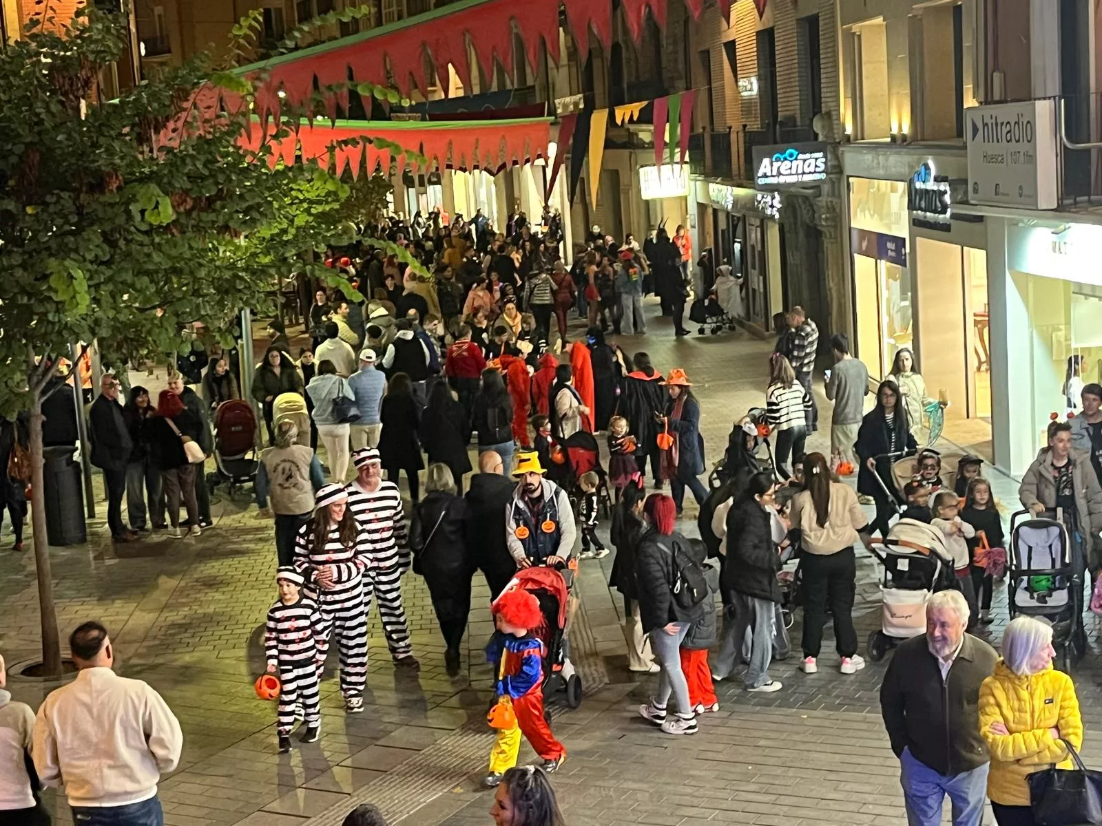 Celebración de Halloween en Huesca. Foto Mercedes Manterola