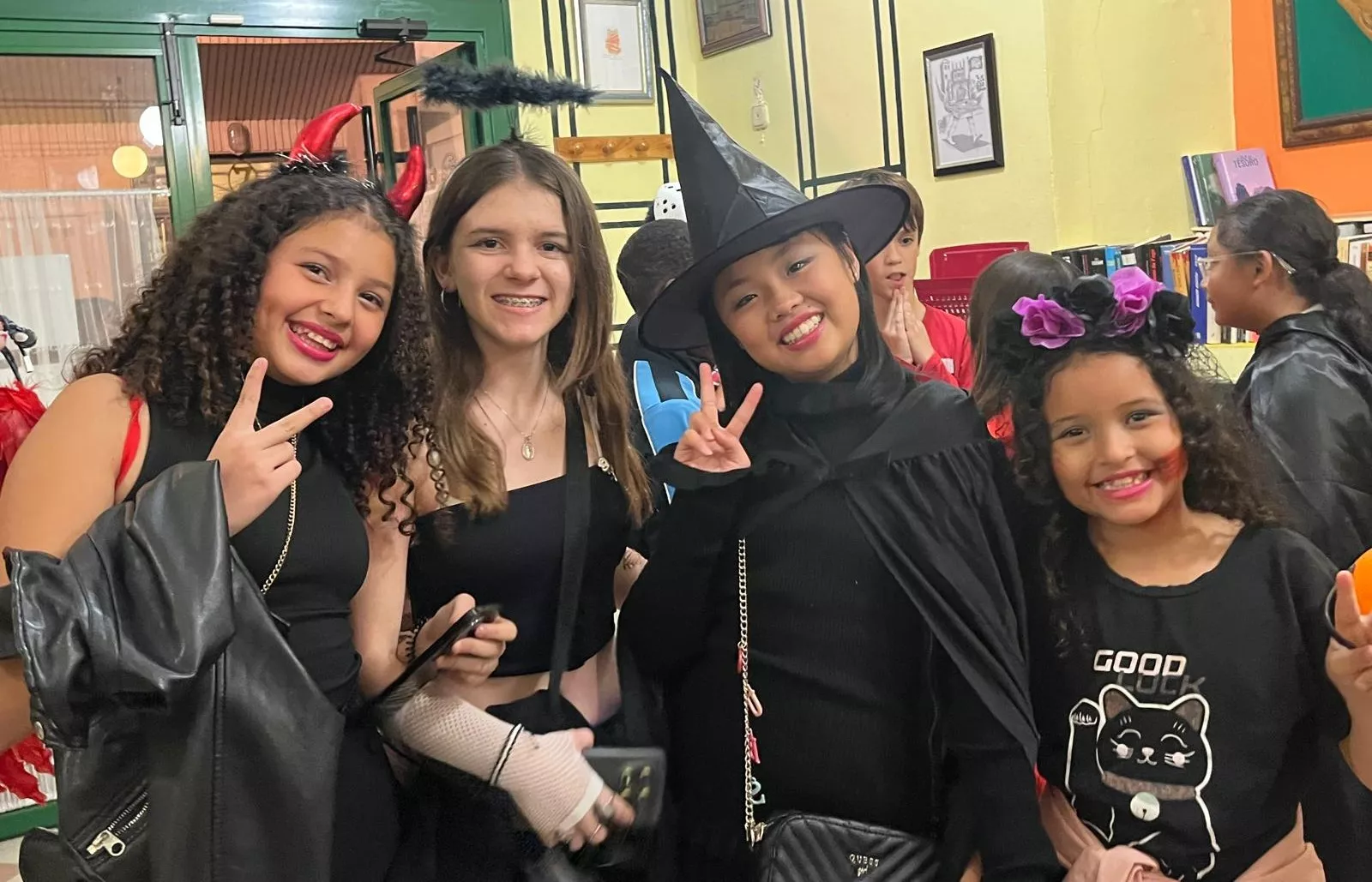 Celebración de Halloween en Huesca. Foto Mercedes Manterola