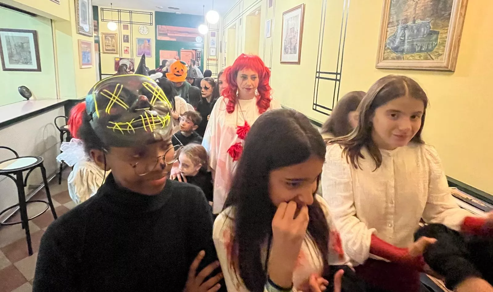 Celebración de Halloween en Huesca. Foto Mercedes Manterola