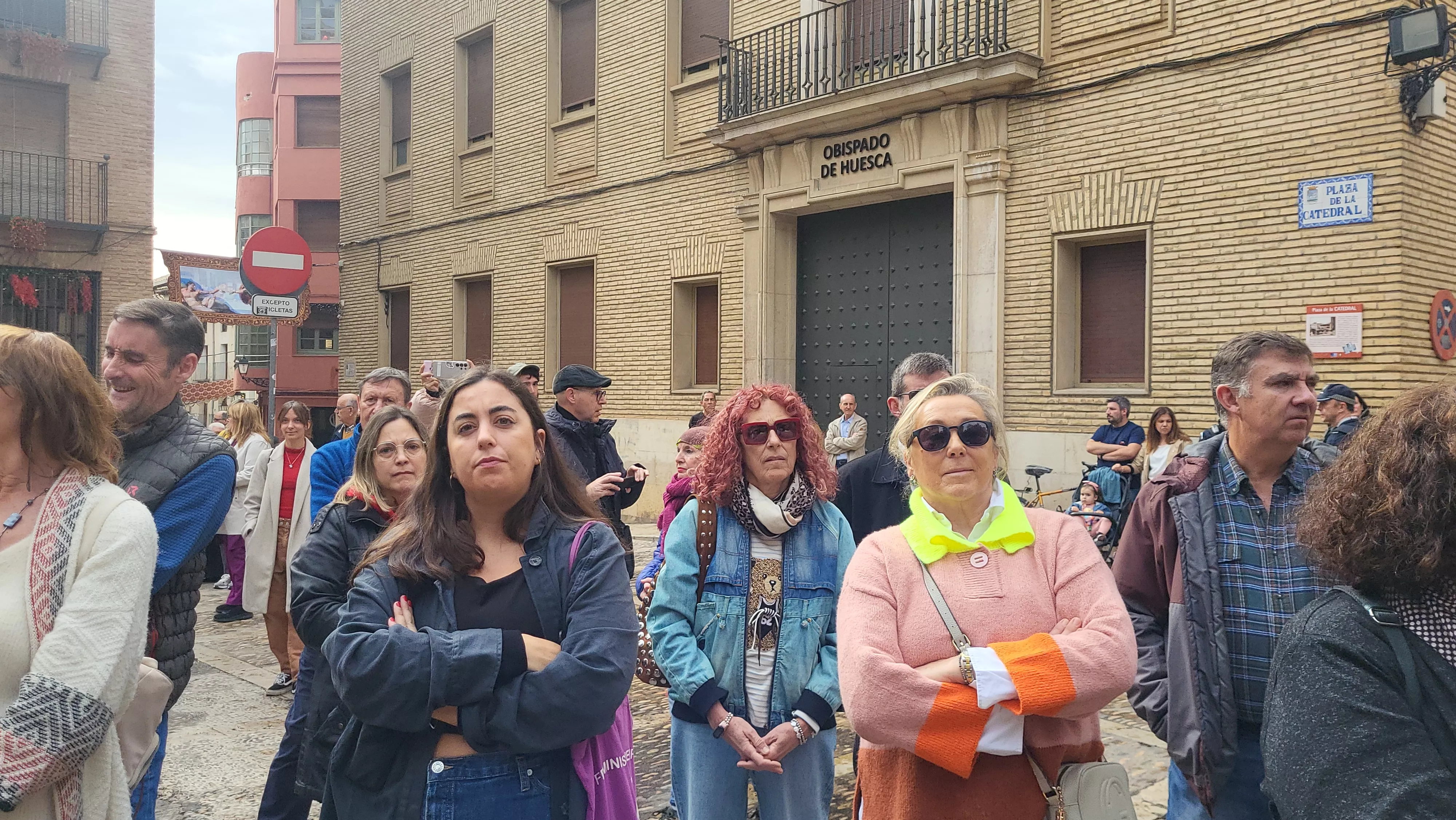 Recreación de la extracción de los oficios en Huesca. Foto Mercedes Manterola