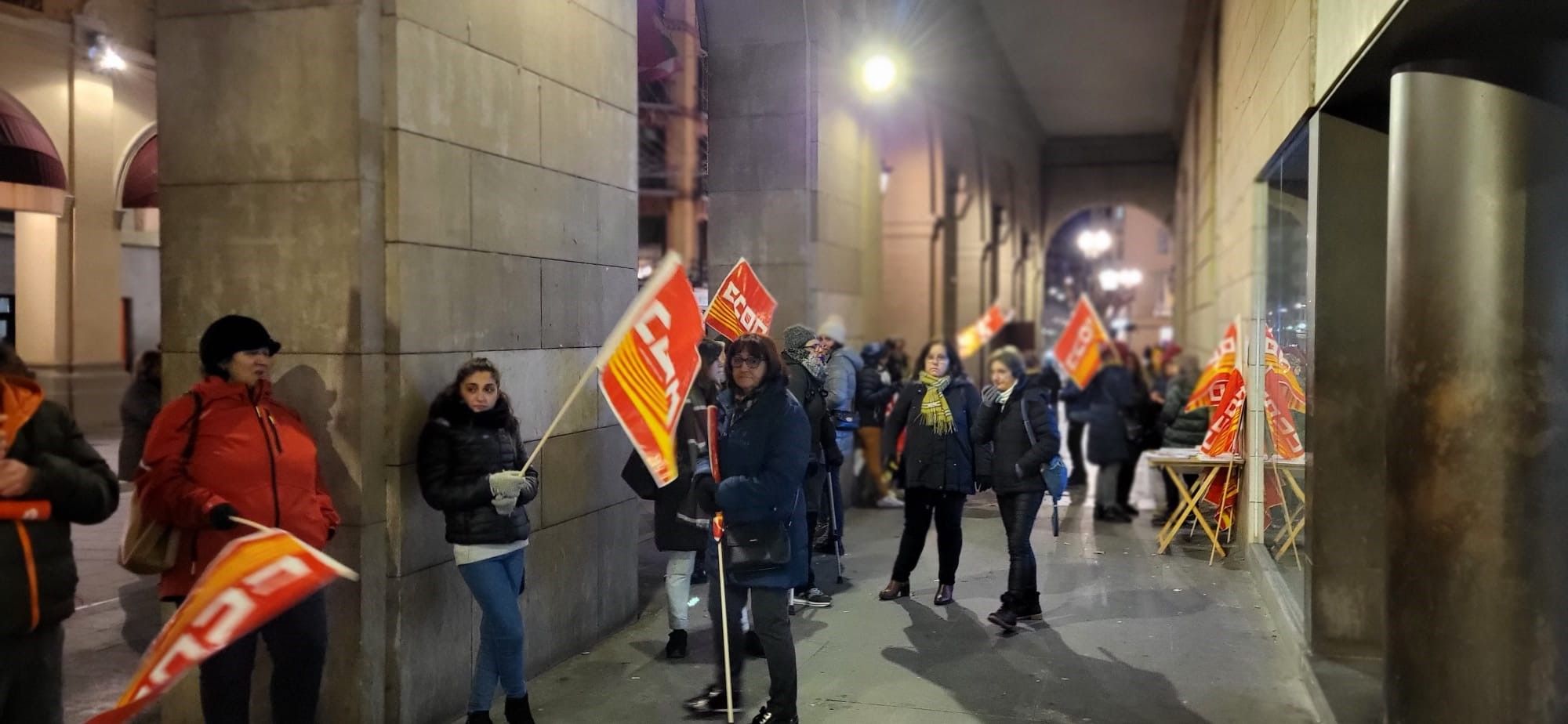 Manifestación de trabajadores del sector de Limpieza de Edificios y Locales