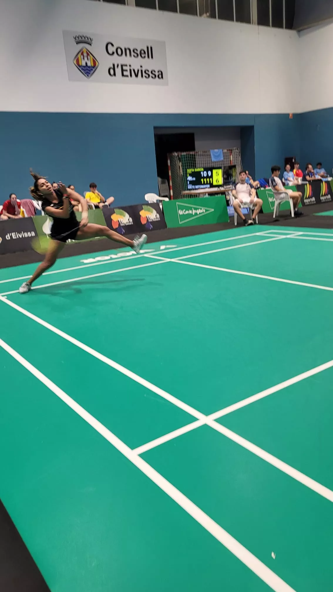 Partido Ibiza-Bádminton Huesca La Magia