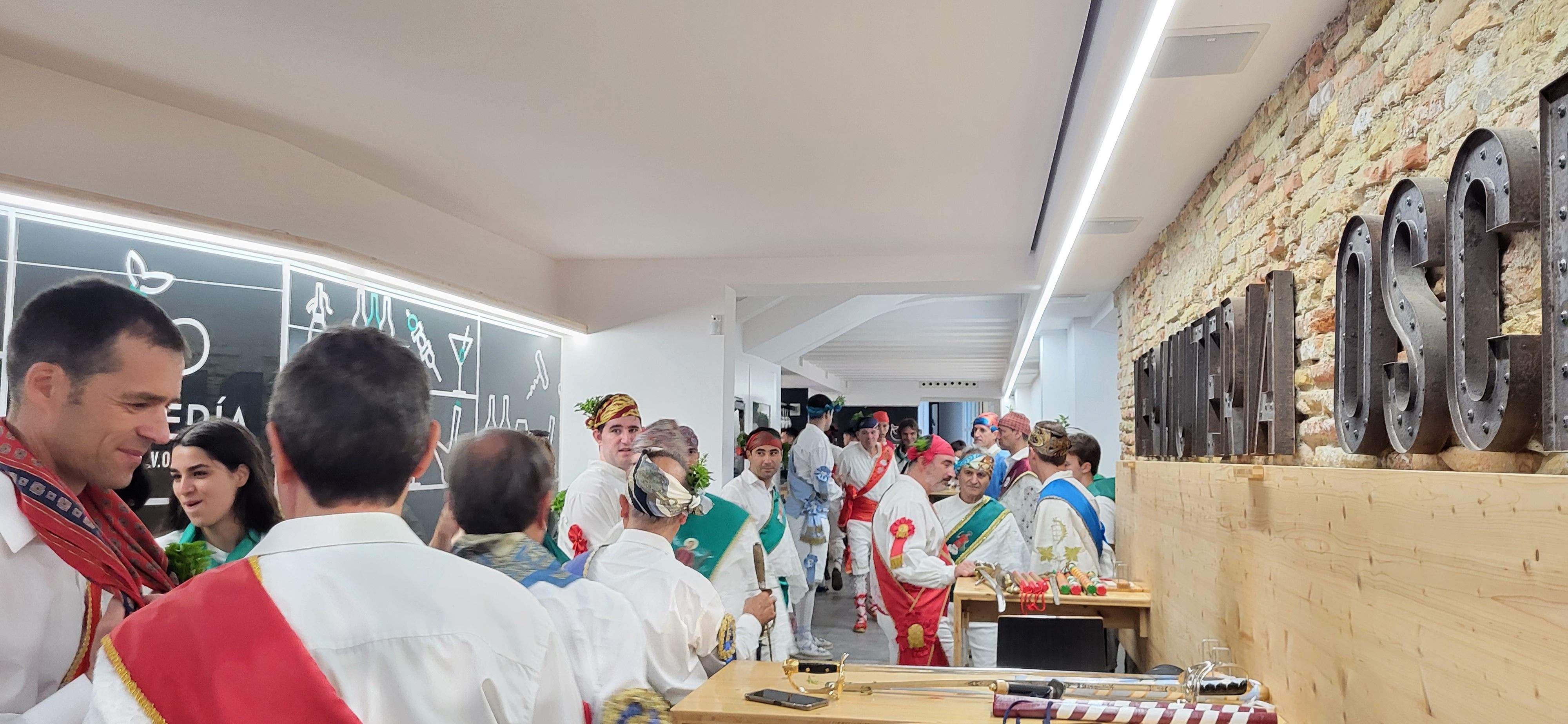 Ambiente en la Botería antes de la actuación