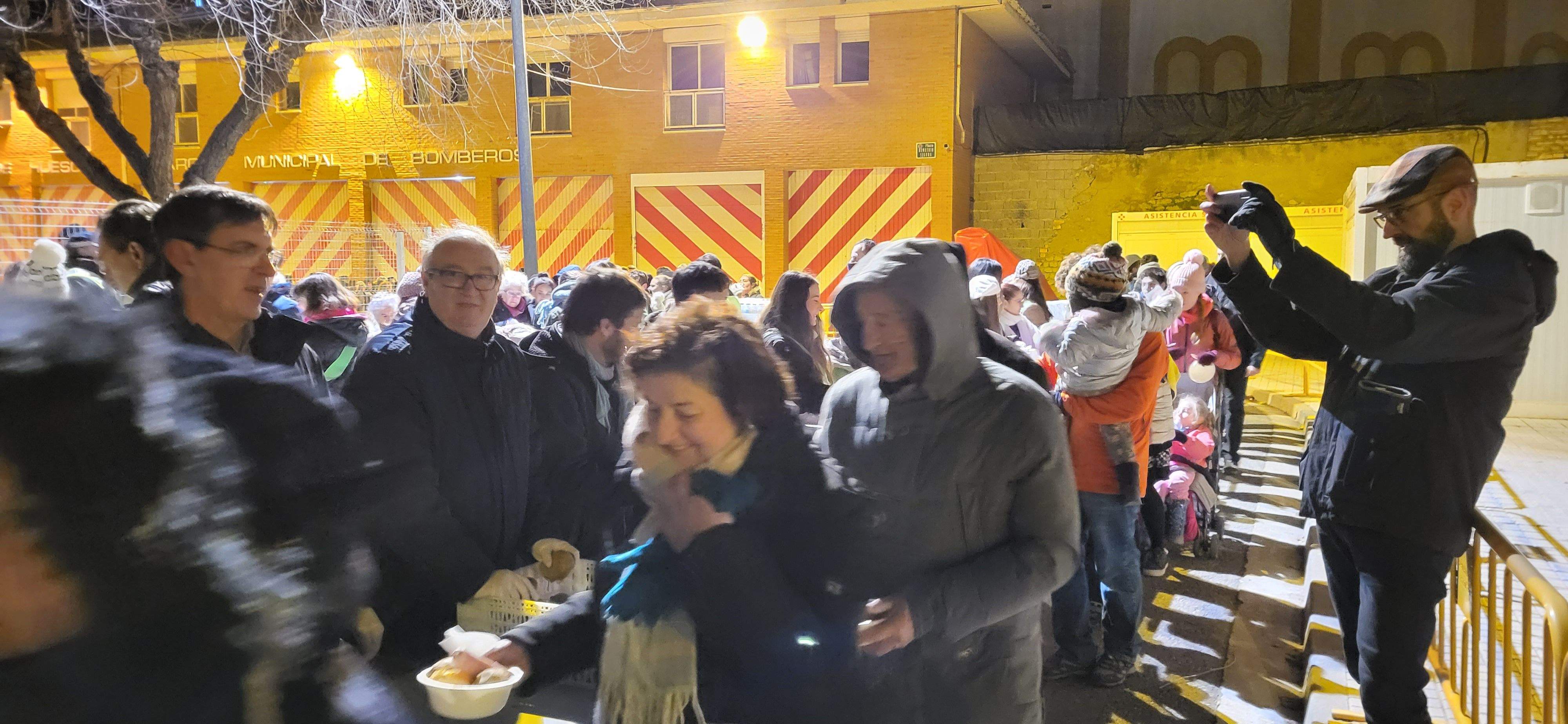 Fiesta de San Vicente con la tradicional hoguera