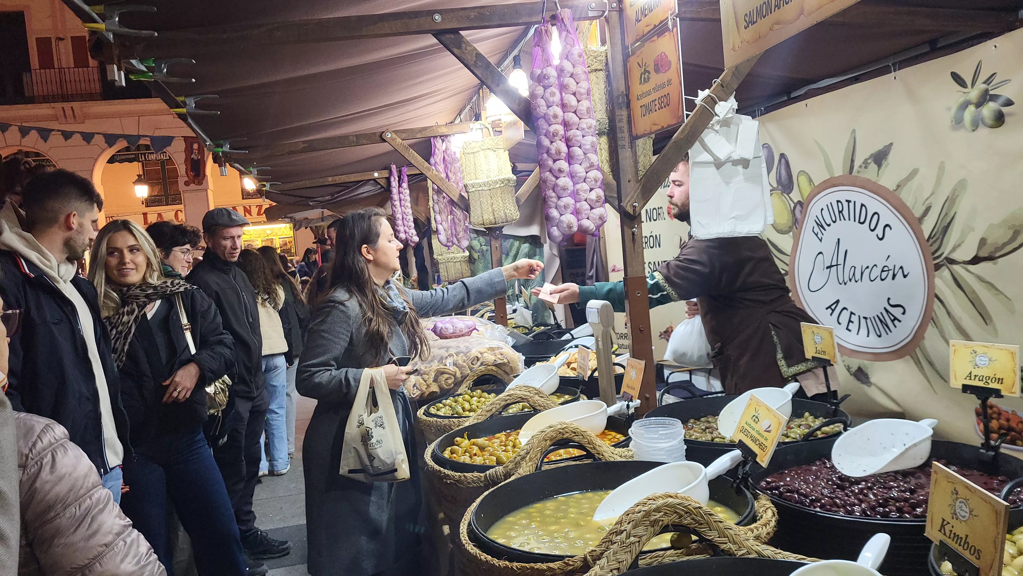 Despedida del Mercado Renacentista de Huesca. Foto Mercedes Manterola